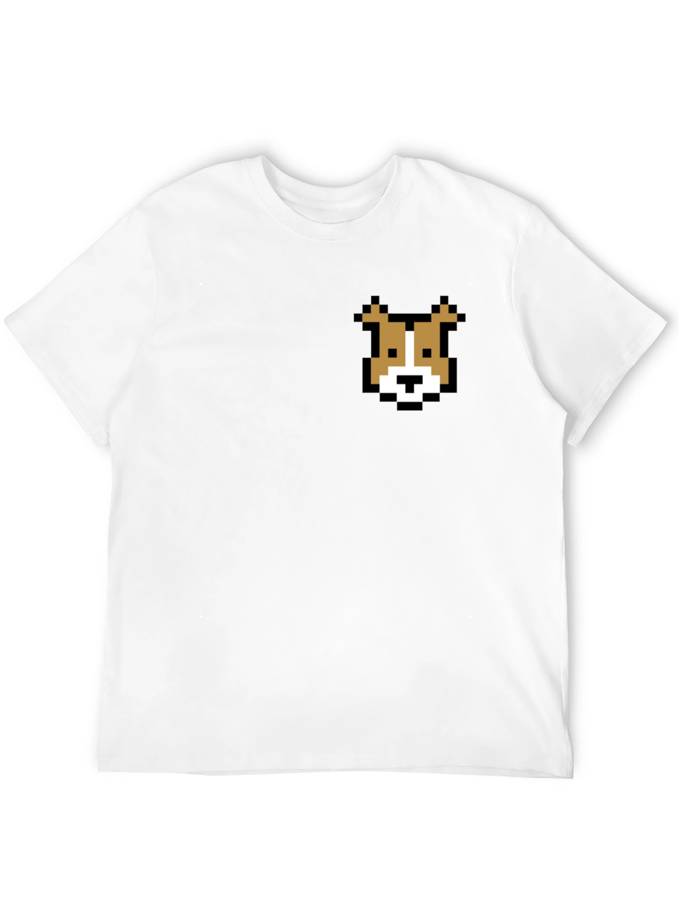 Pixel Dog T-Shirt - Retro Gaming Style Tee