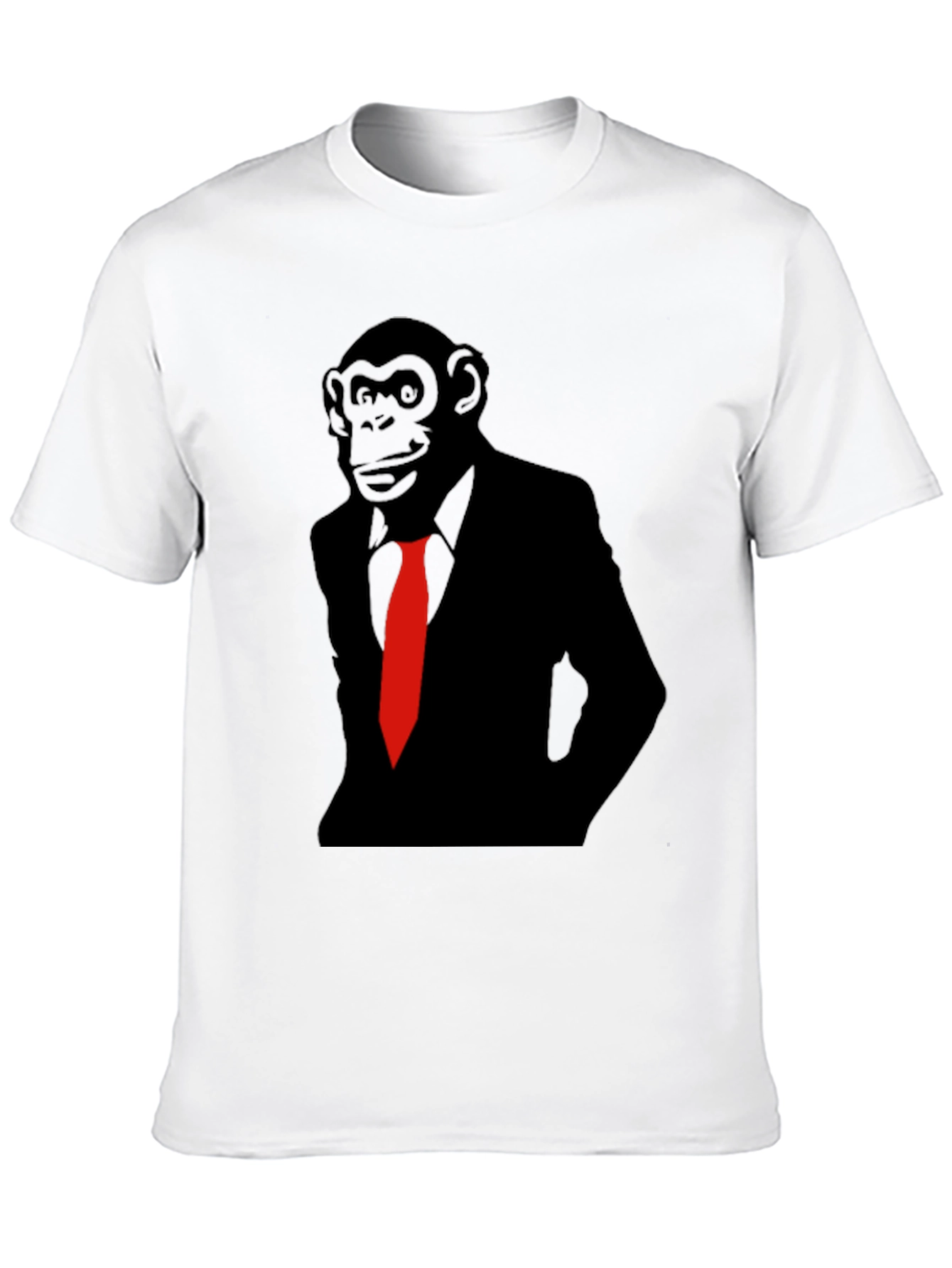 Monkey Business T-Shirt - Black Ape Suit Tee