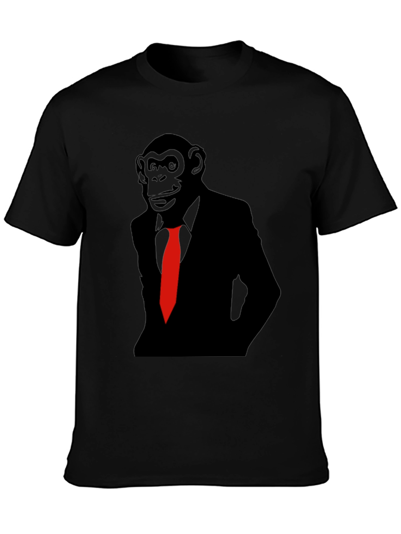 Monkey Business T-Shirt - Black Ape Suit Tee