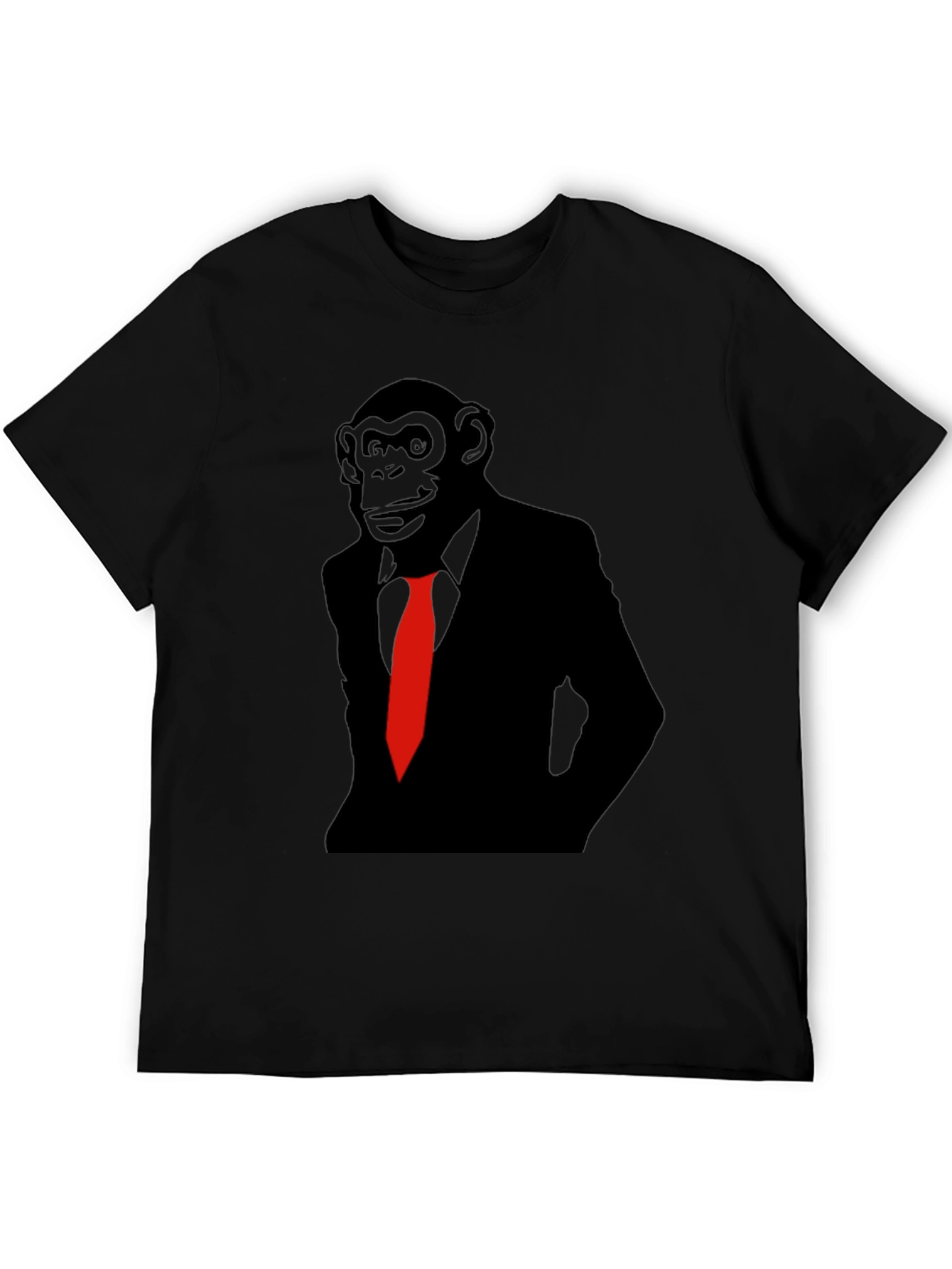 Monkey Business T-Shirt - Black Ape Suit Tee