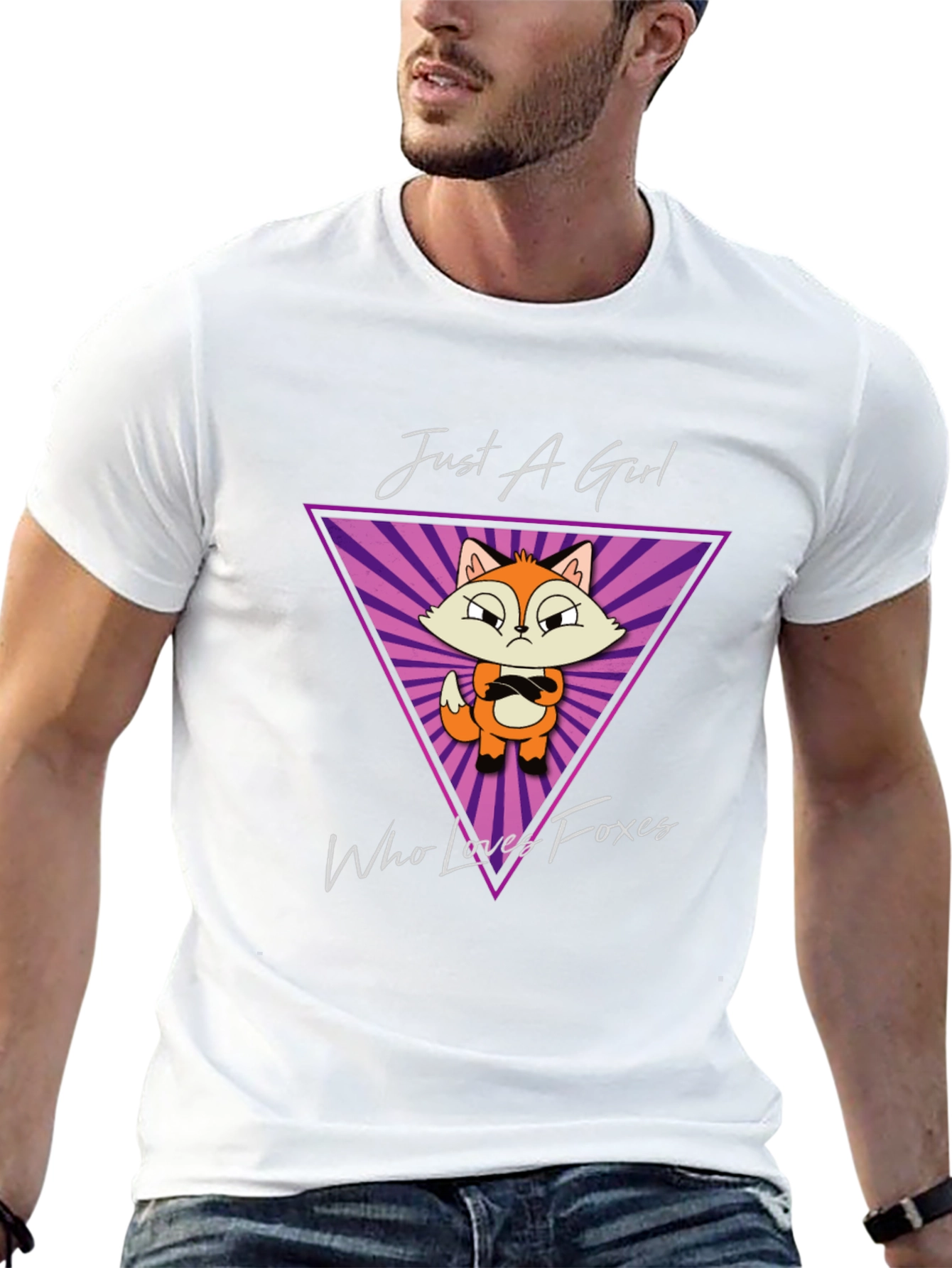 Just A Girl Who Loves Foxes T-Shirt