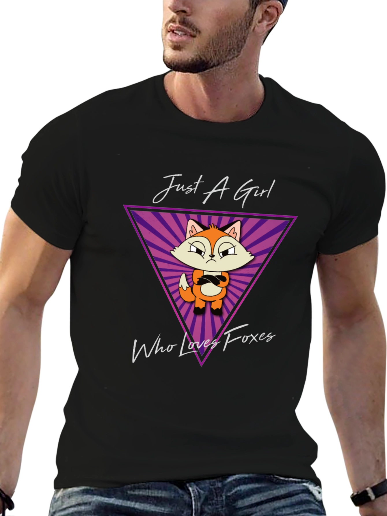 Just A Girl Who Loves Foxes T-Shirt
