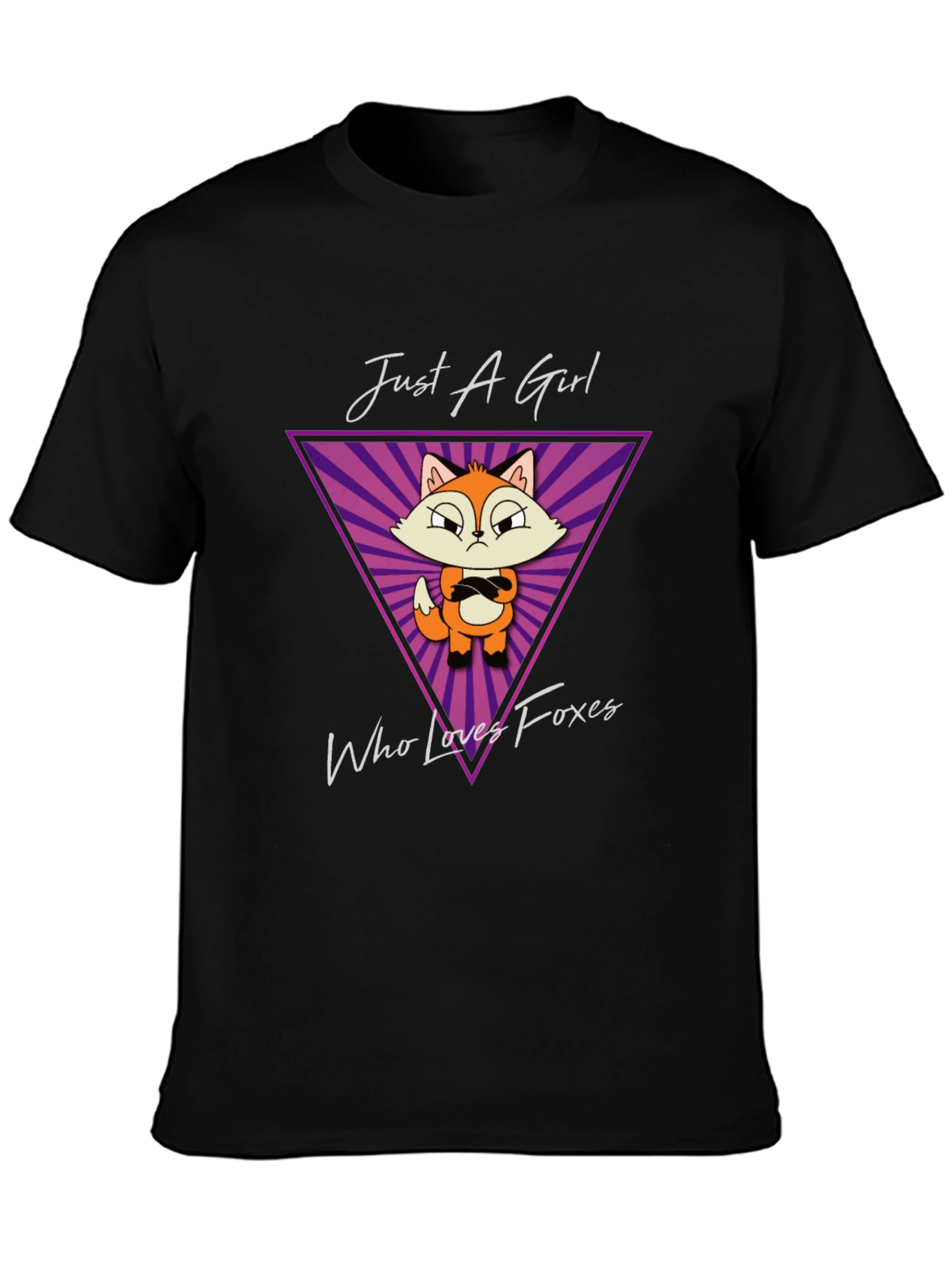 Just A Girl Who Loves Foxes T-Shirt