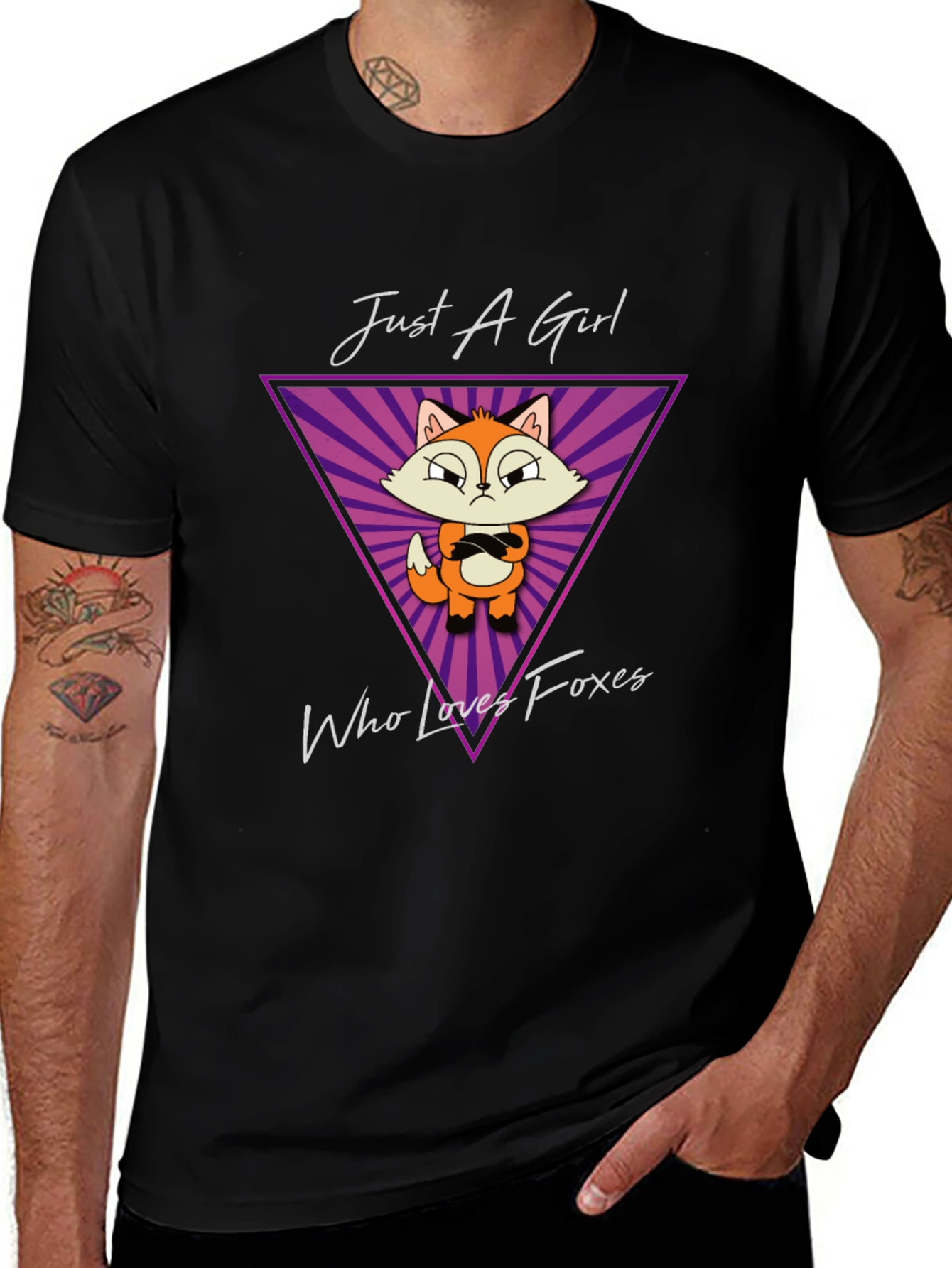 Just A Girl Who Loves Foxes T-Shirt