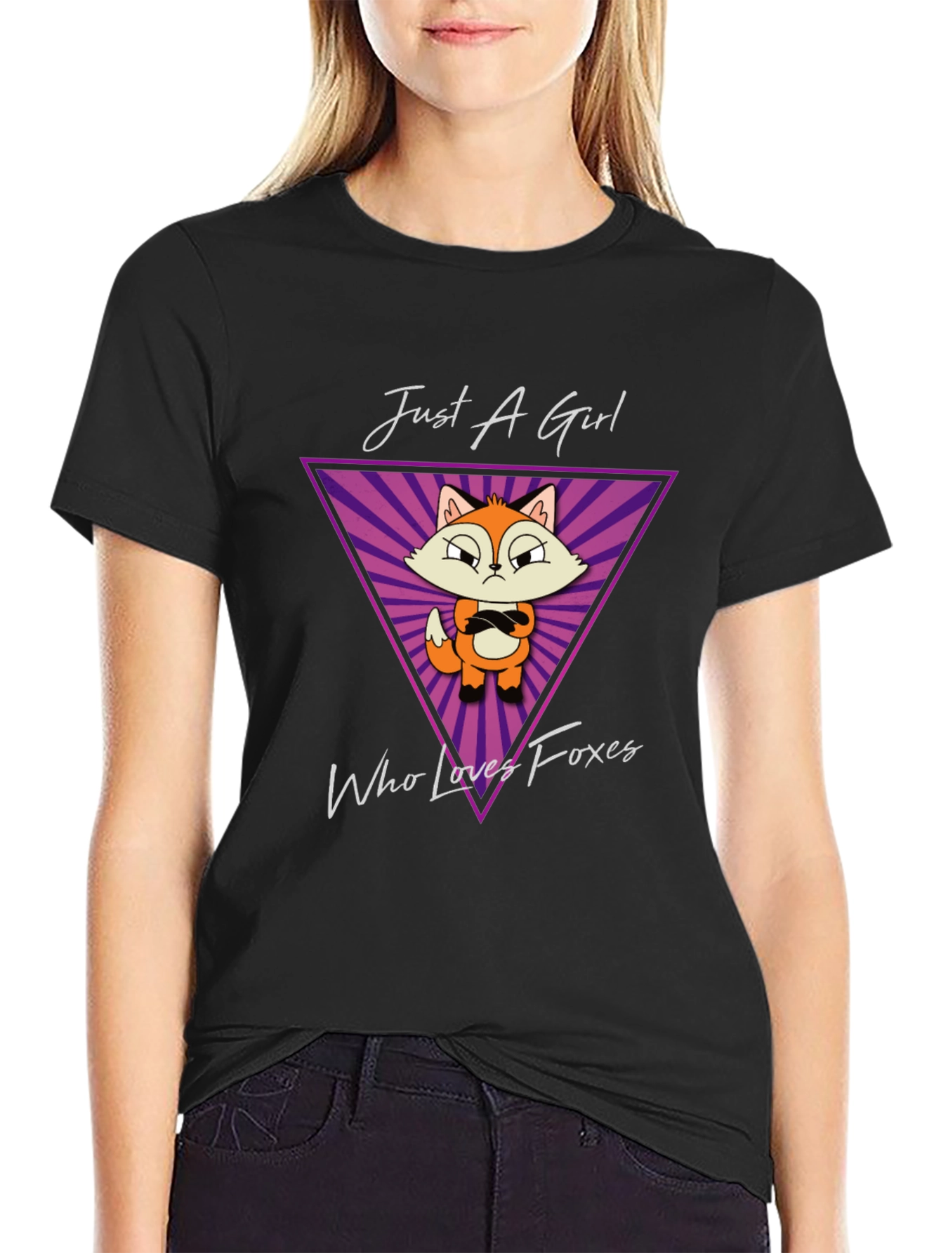 Just A Girl Who Loves Foxes T-Shirt