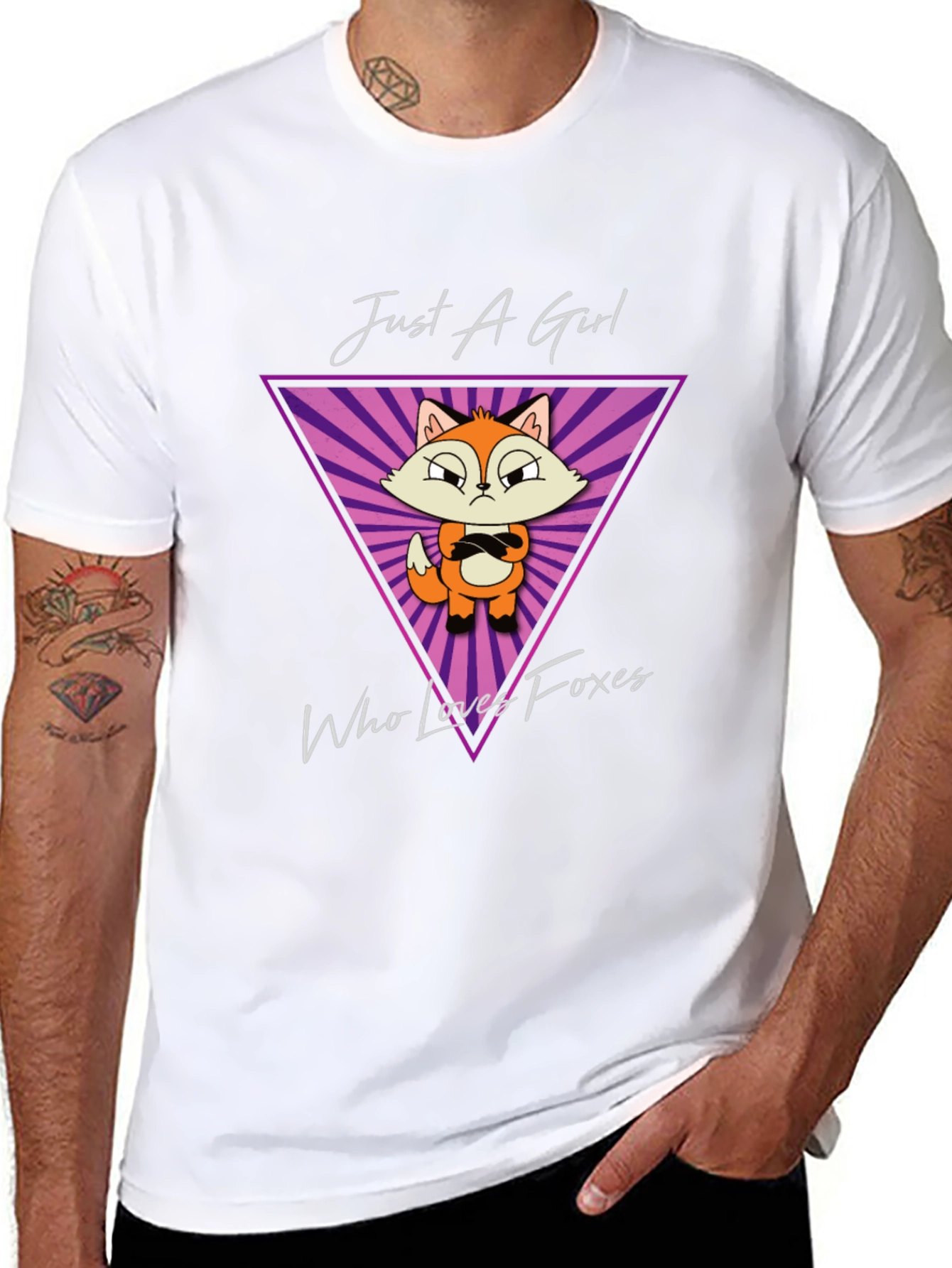 Just A Girl Who Loves Foxes T-Shirt