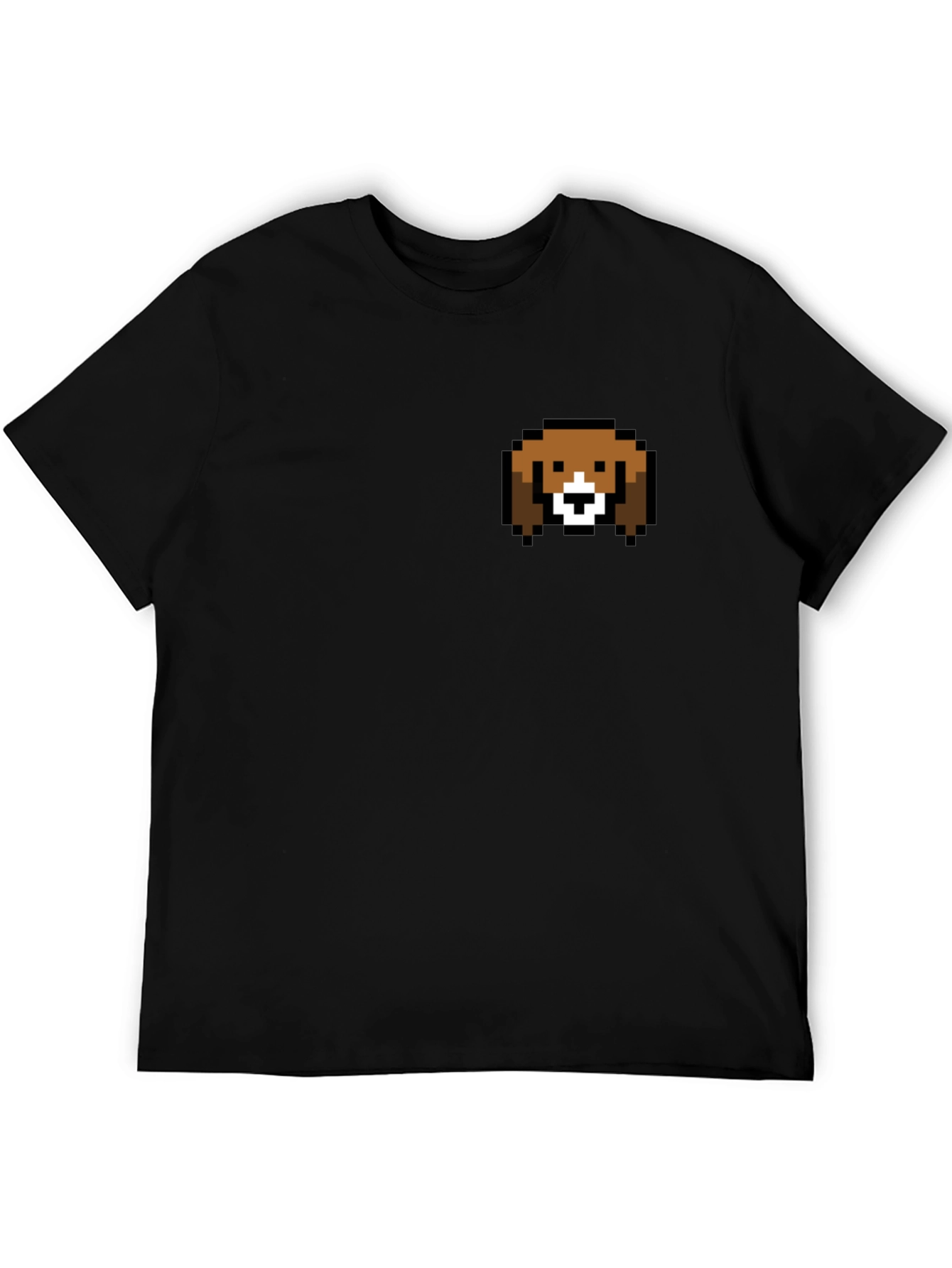 Pixel Dog Graphic Tee - Cute Pet Lover Shirt