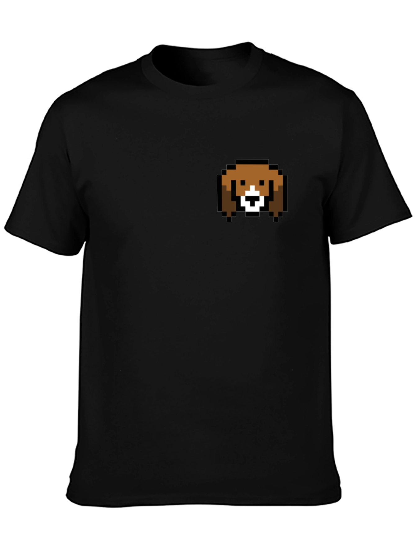 Pixel Dog Graphic Tee - Cute Pet Lover Shirt