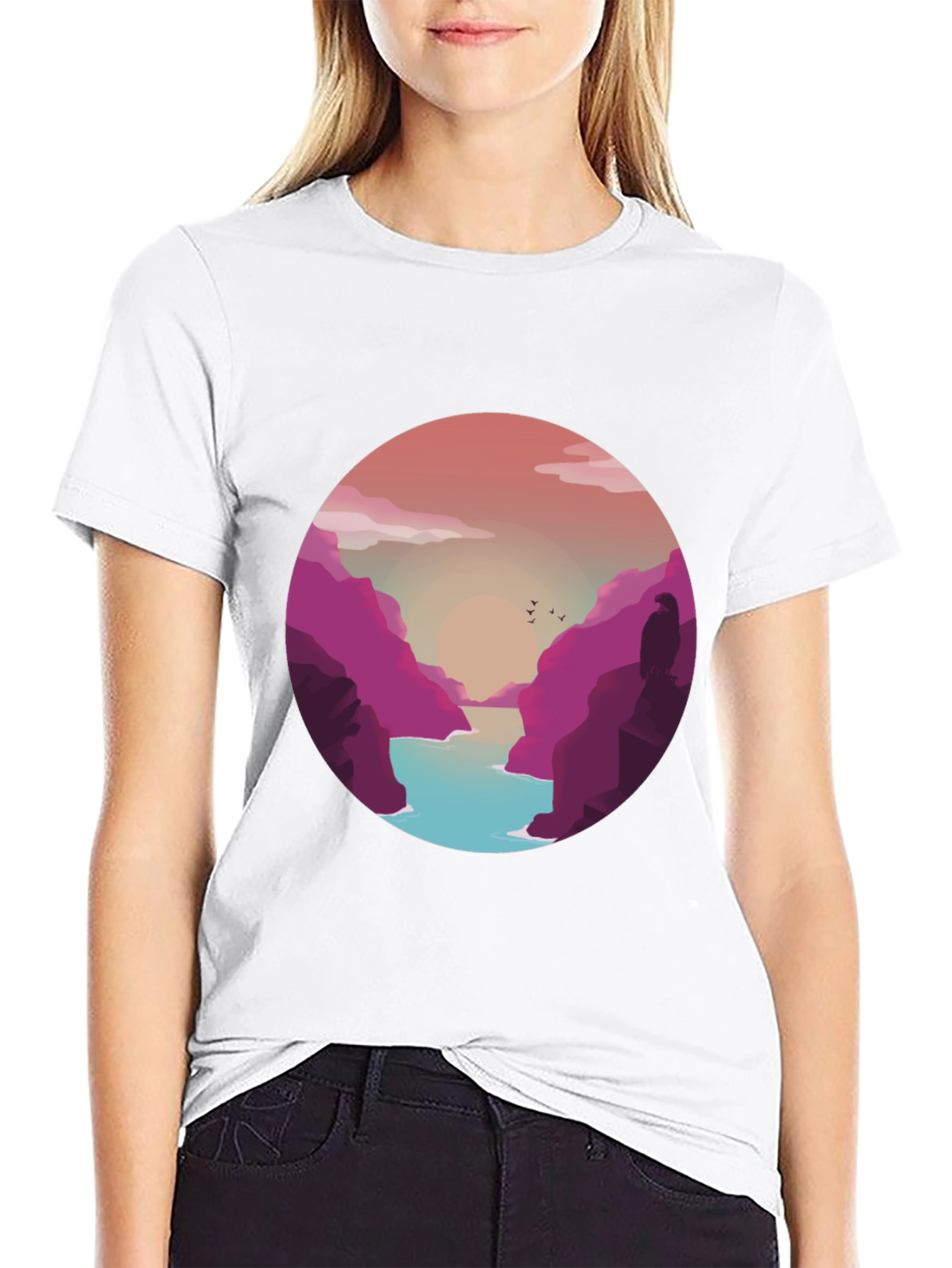 Sunset Vista Graphic Tee