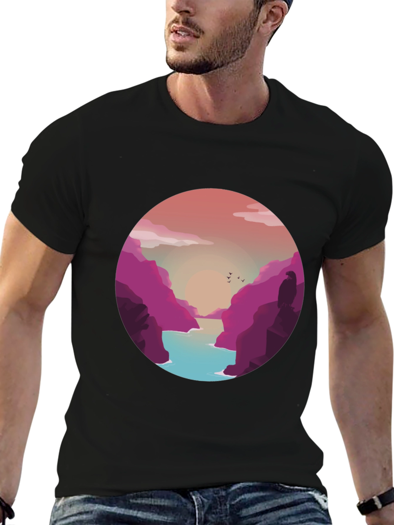 Sunset Vista Graphic Tee