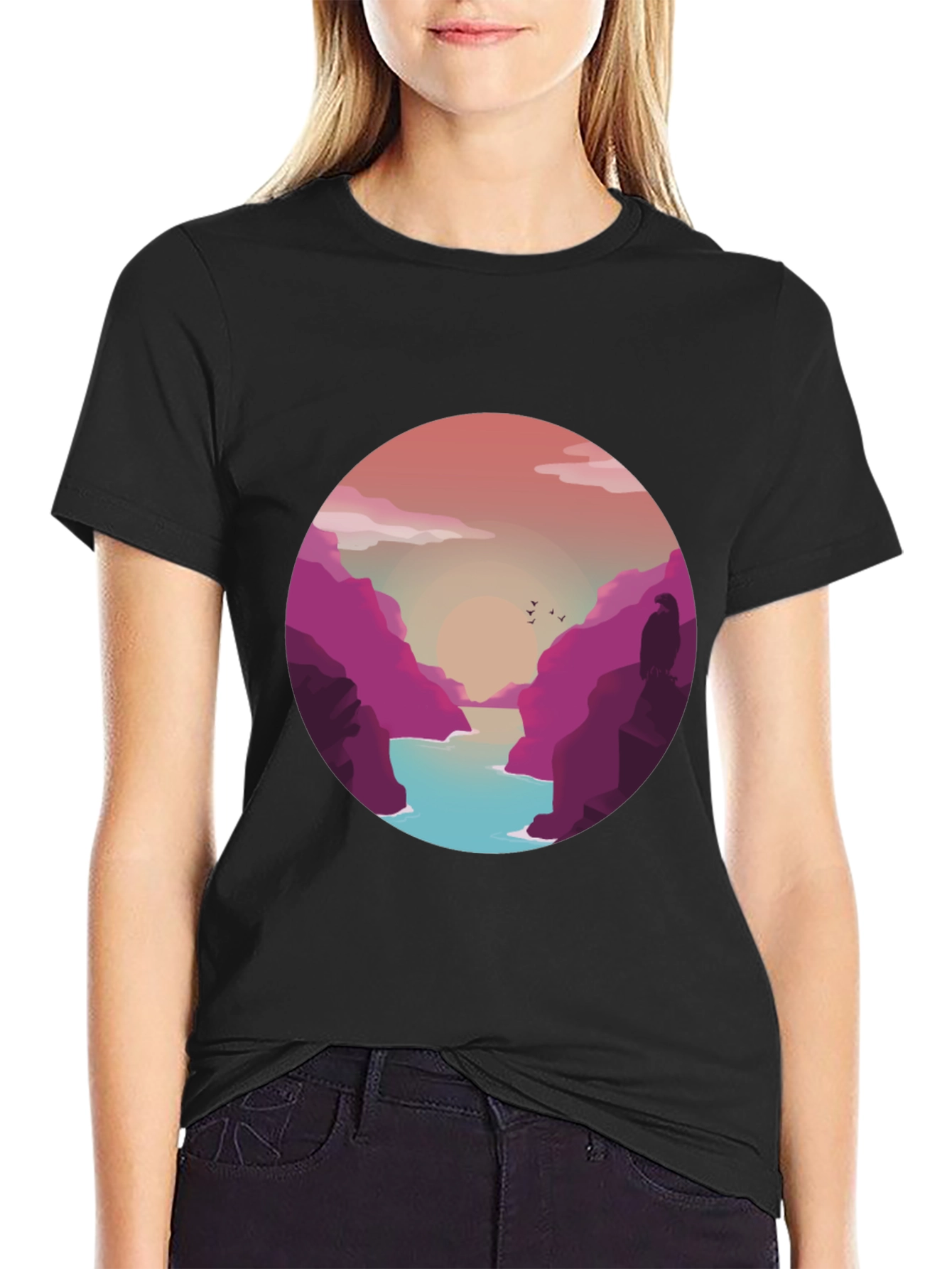Sunset Vista Graphic Tee