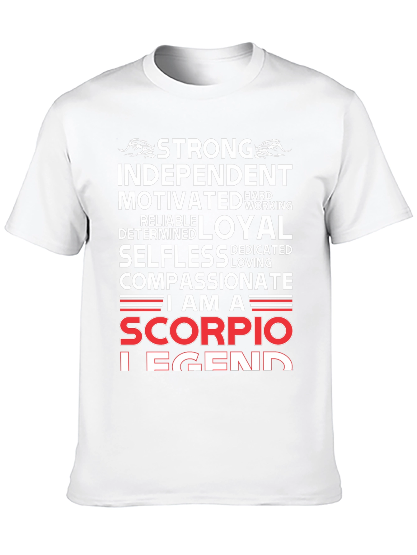 Scorpio Legend Black T-Shirt