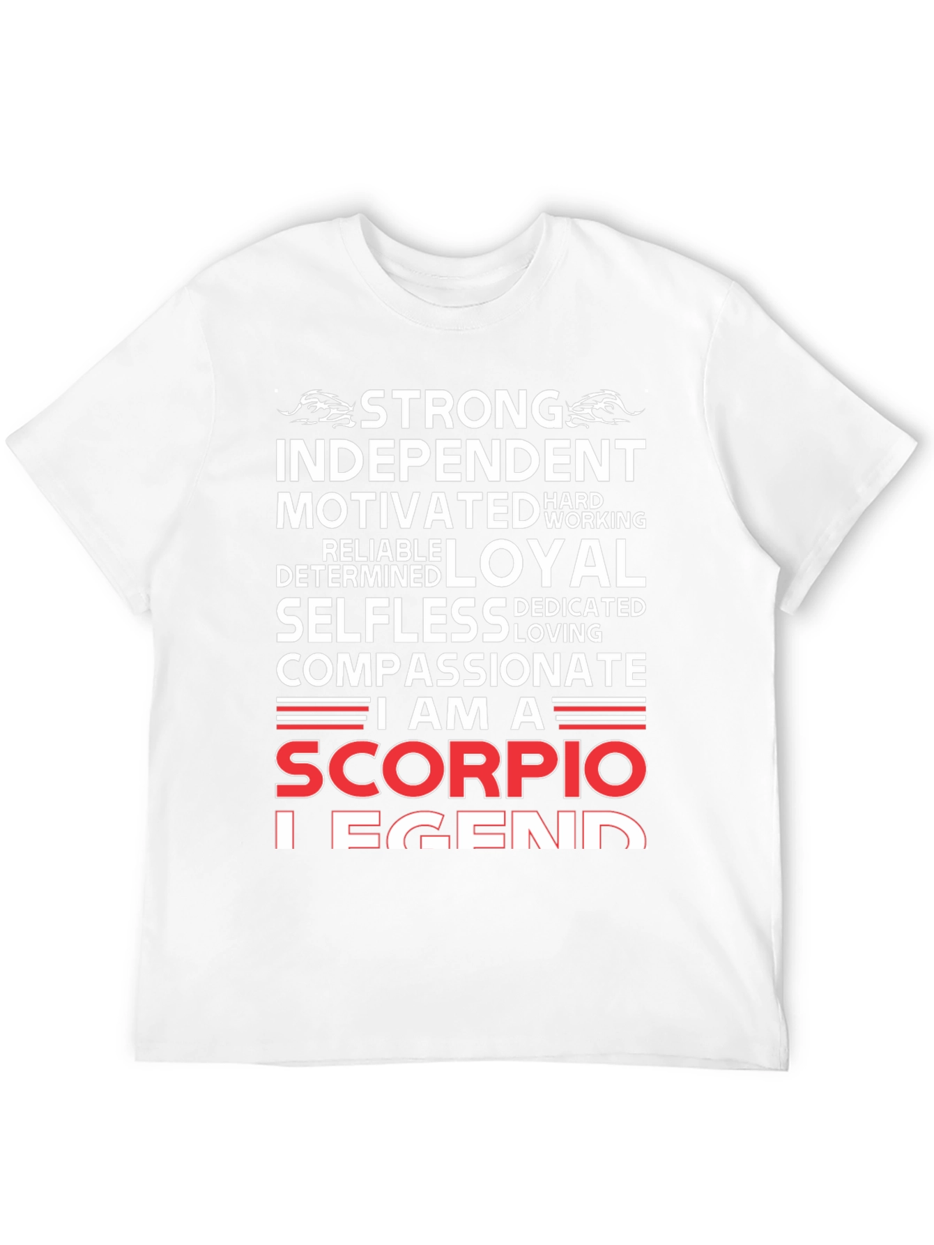 Scorpio Legend Black T-Shirt