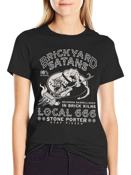 Brickyard Satans Stone Porter Graphic T-Shirt