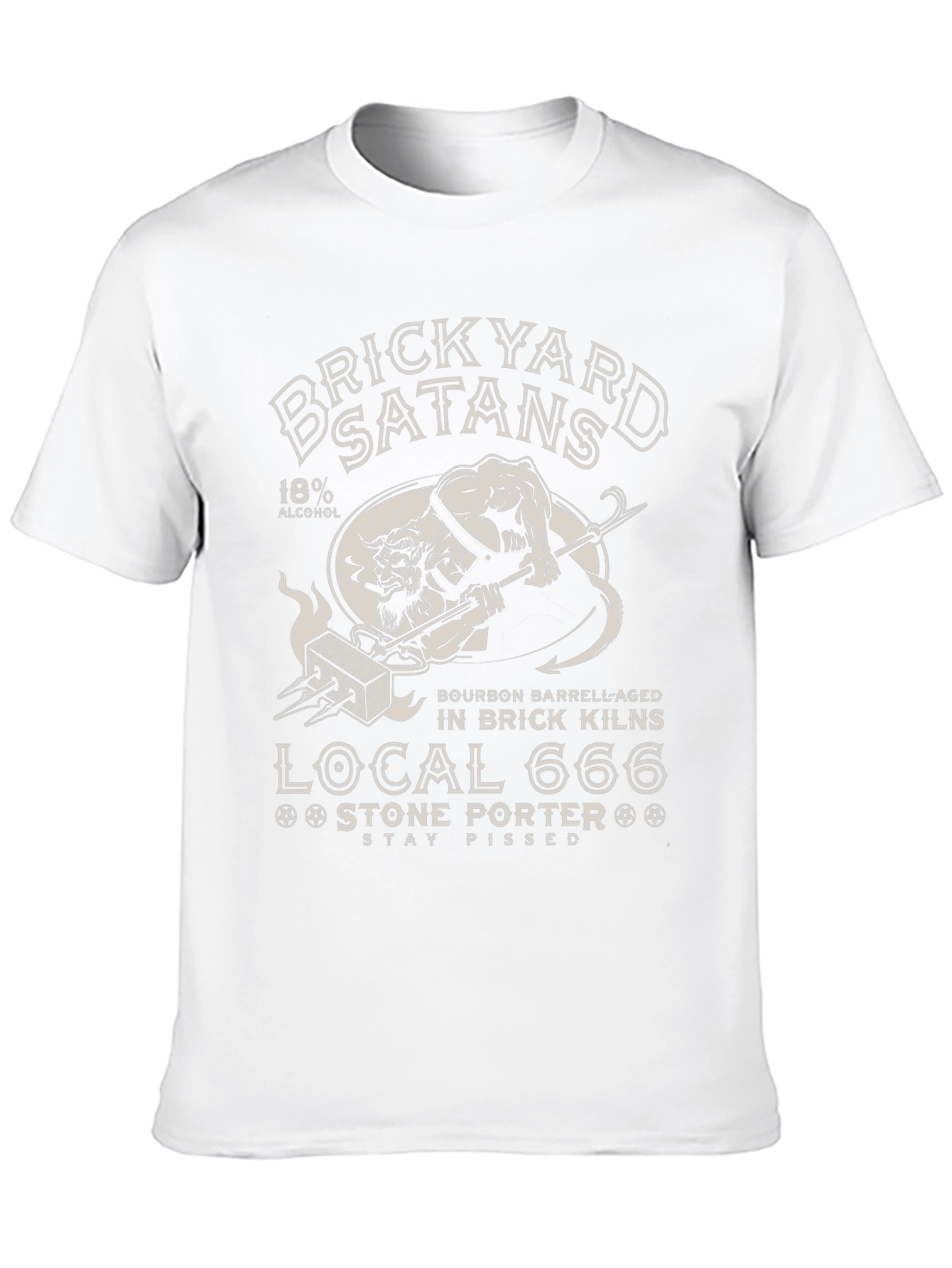 Brickyard Satans Stone Porter Graphic T-Shirt