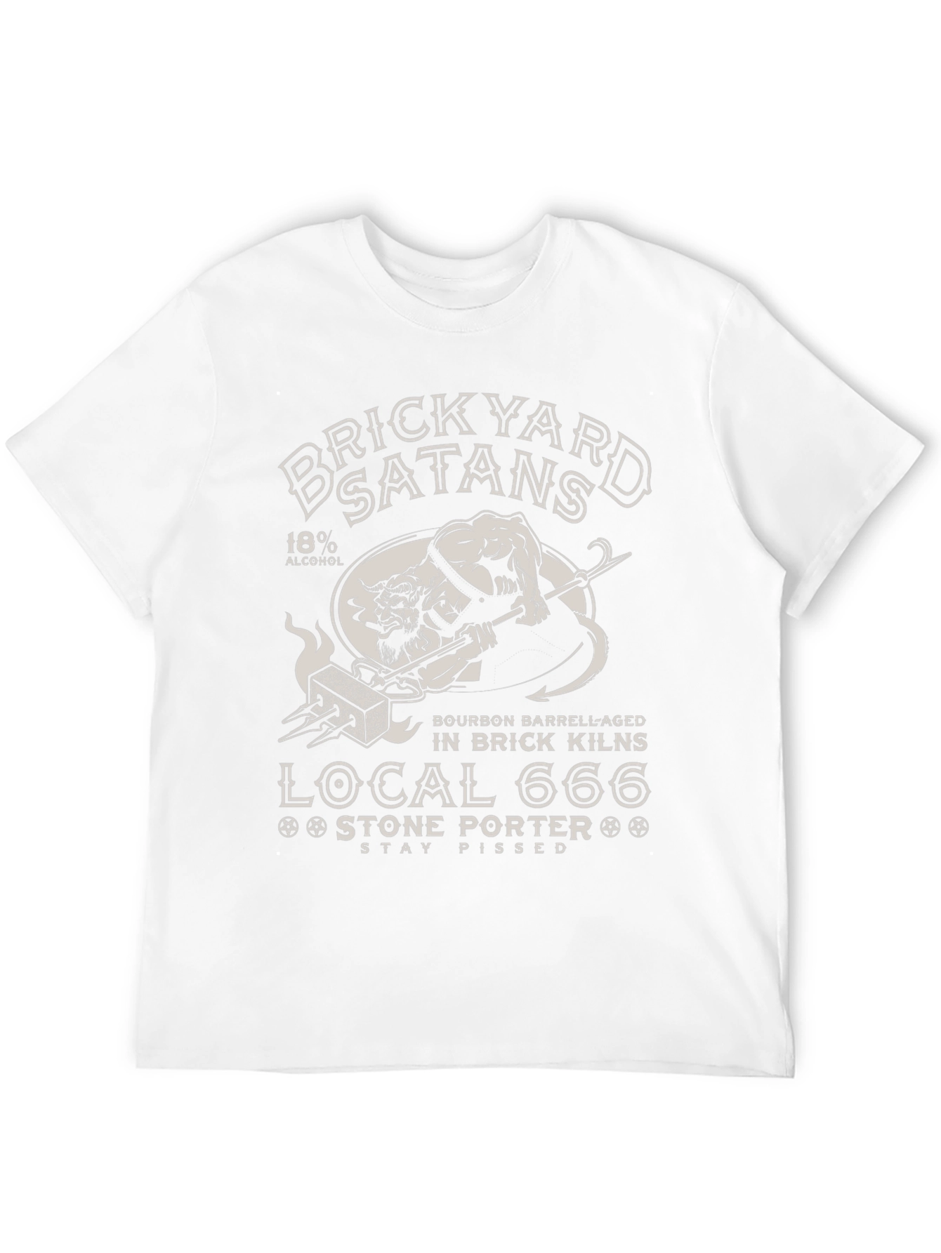Brickyard Satans Stone Porter Graphic T-Shirt