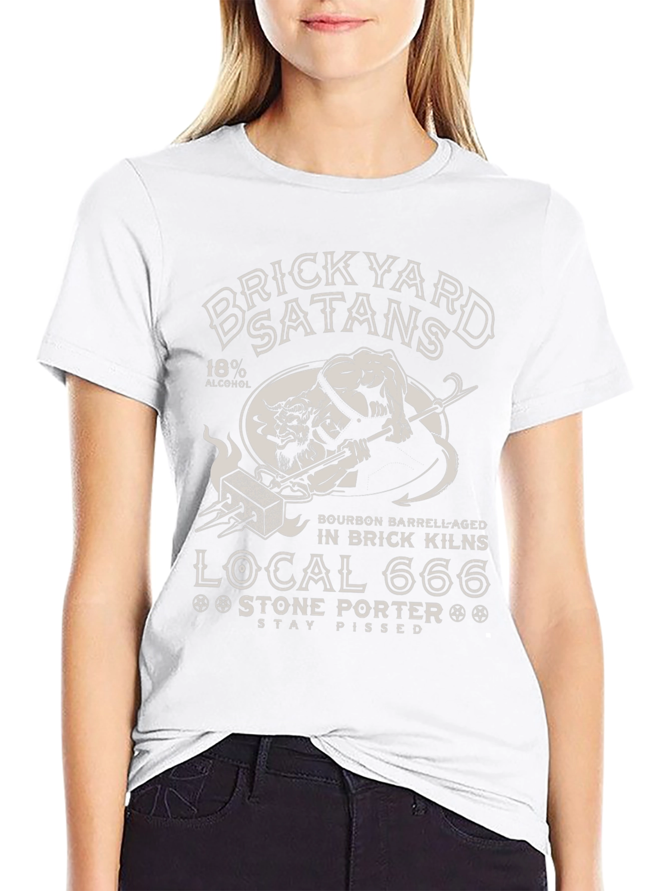 Brickyard Satans Stone Porter Graphic T-Shirt