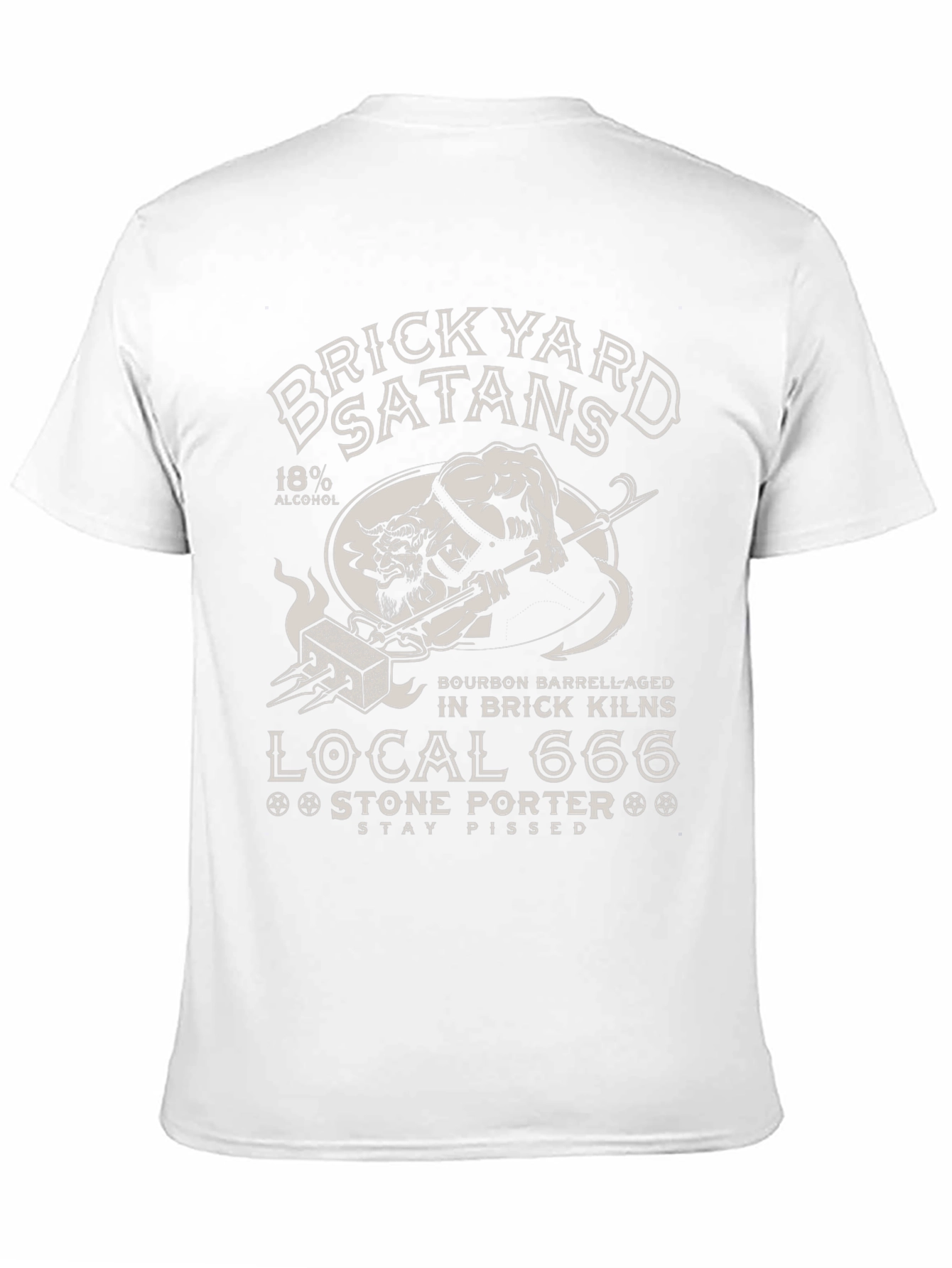 Brickyard Satans Stone Porter Graphic T-Shirt