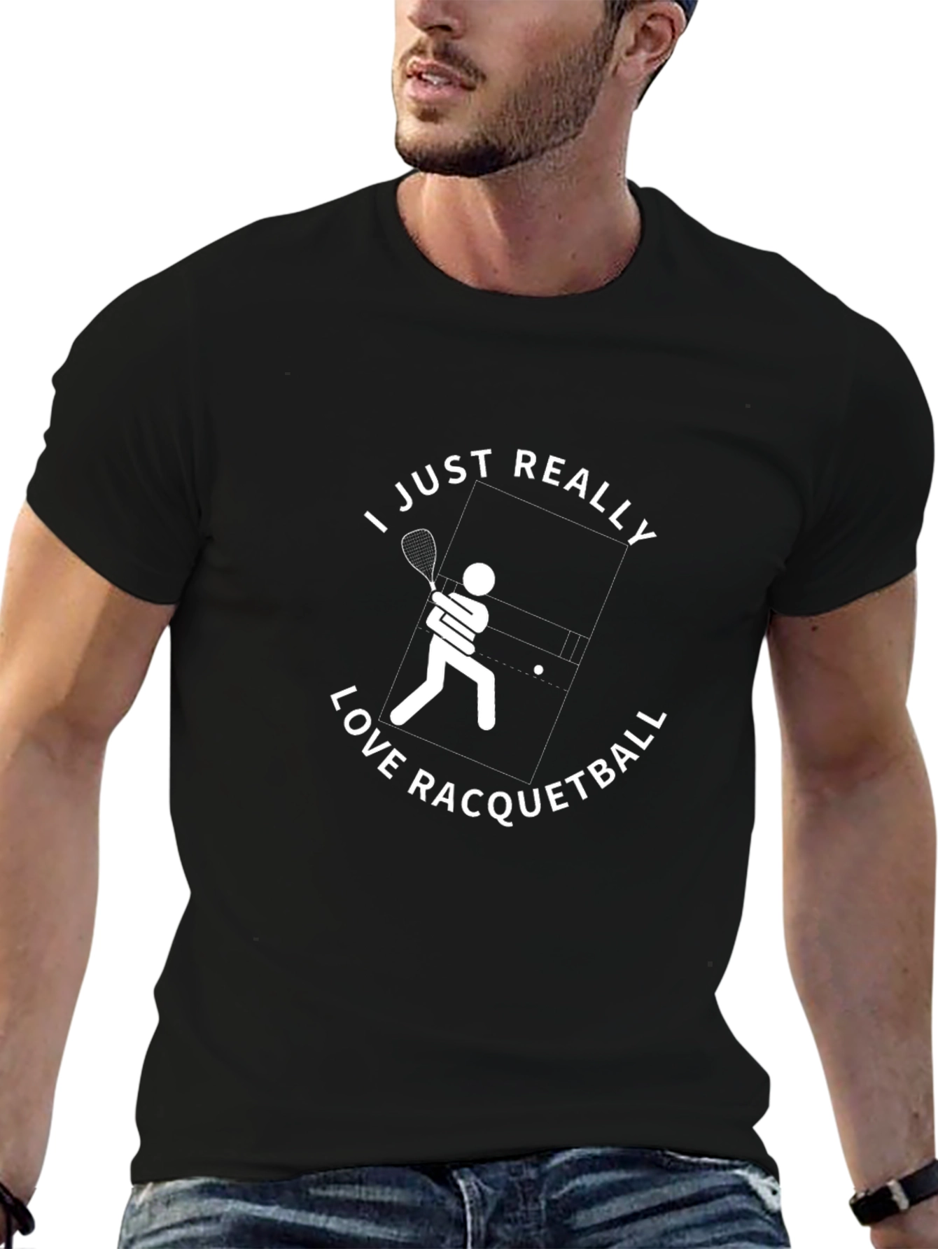 Racquetball Lover T-Shirt - Play in Style!