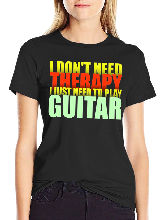 Guitar Therapy T-Shirt - Music Lover Tee