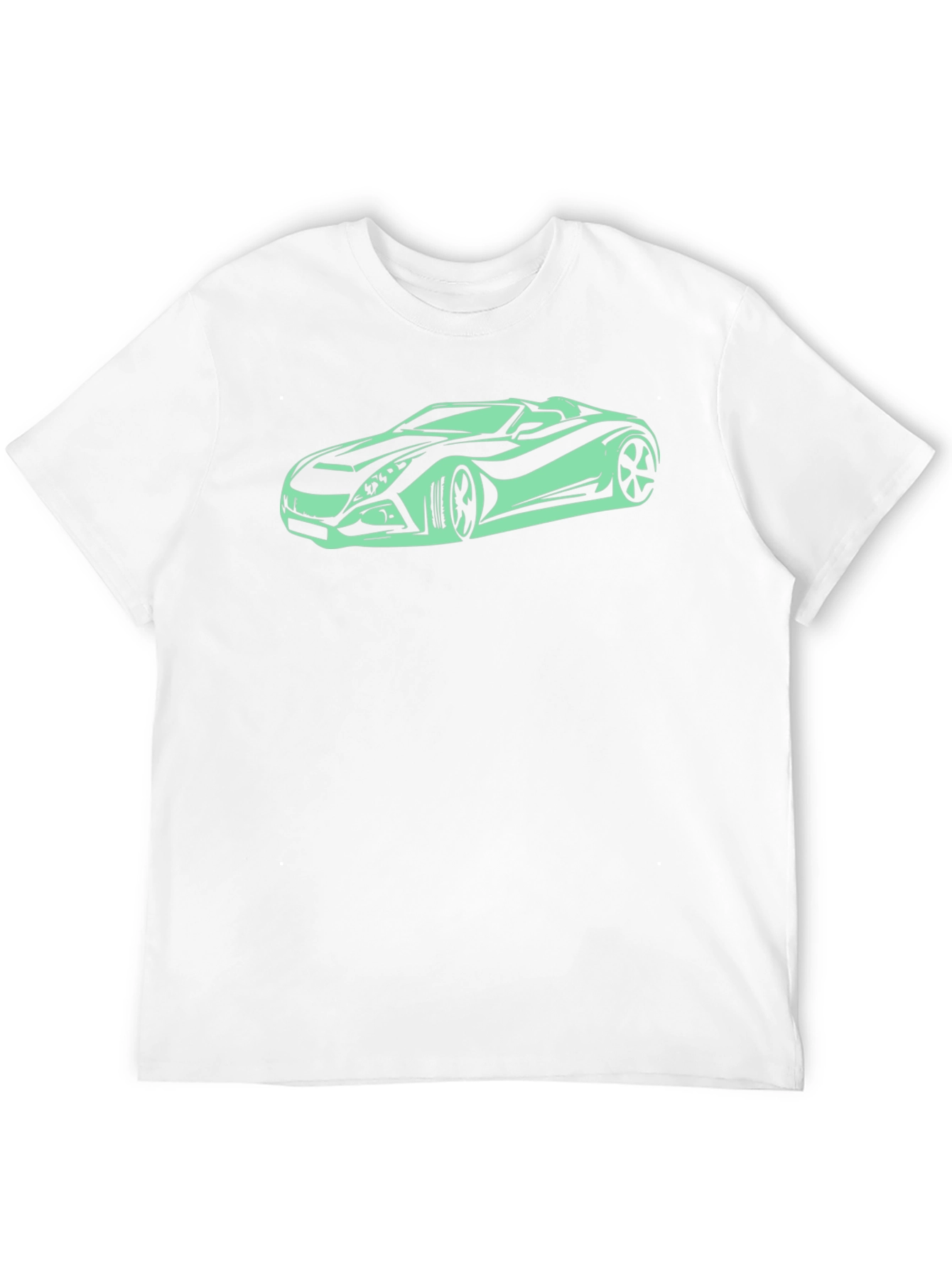 Sleek Black Car Graphic T-Shirt