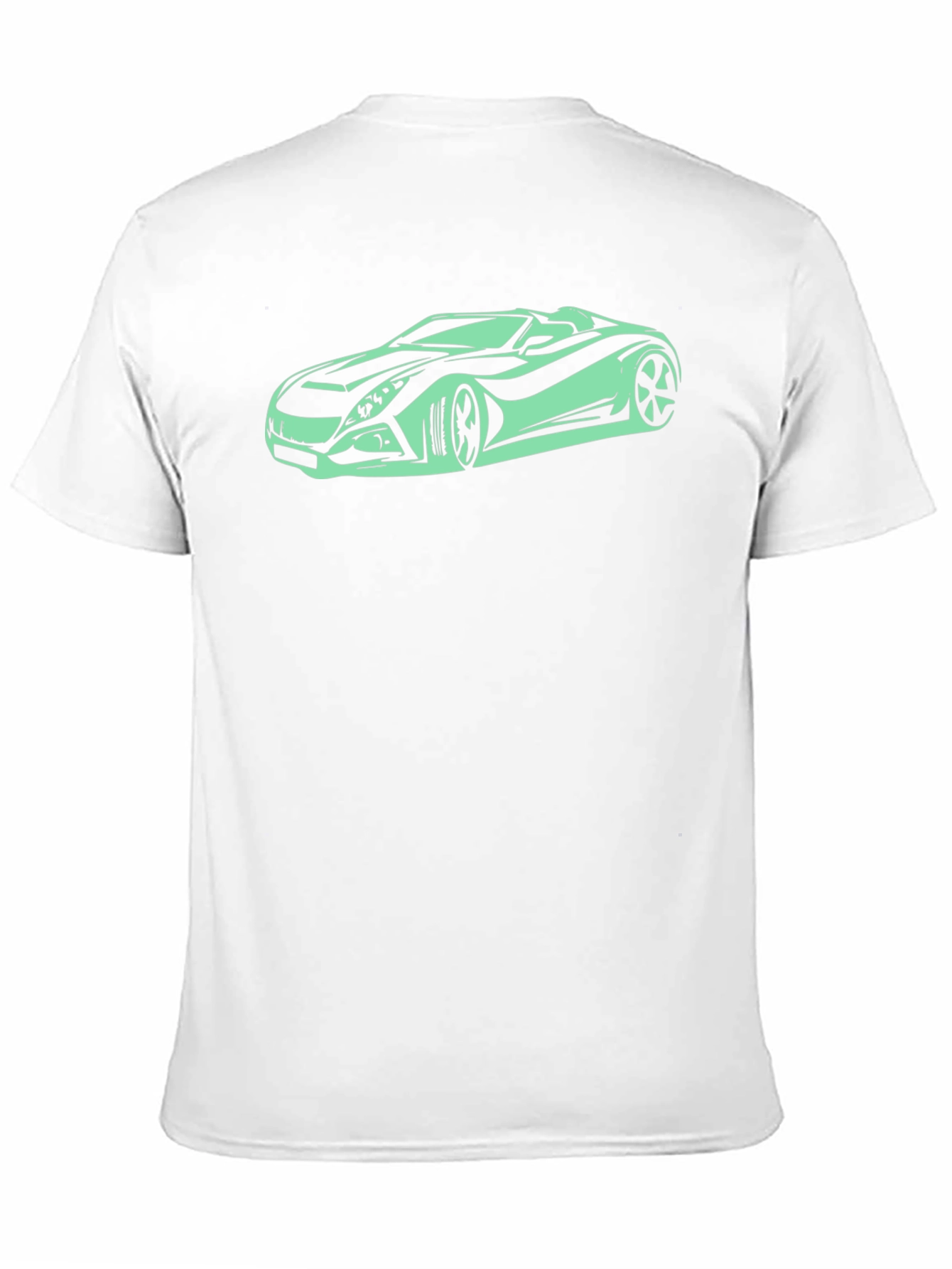 Sleek Black Car Graphic T-Shirt