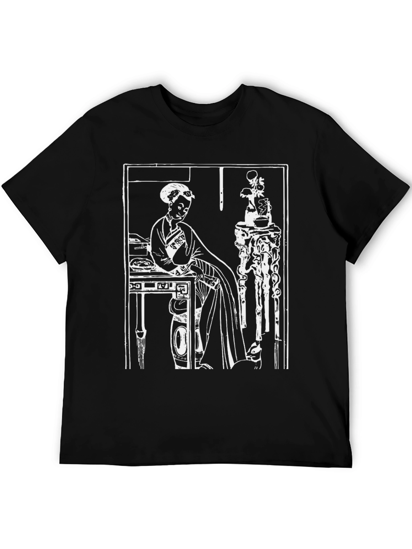 Elegant Asian Woman T-Shirt