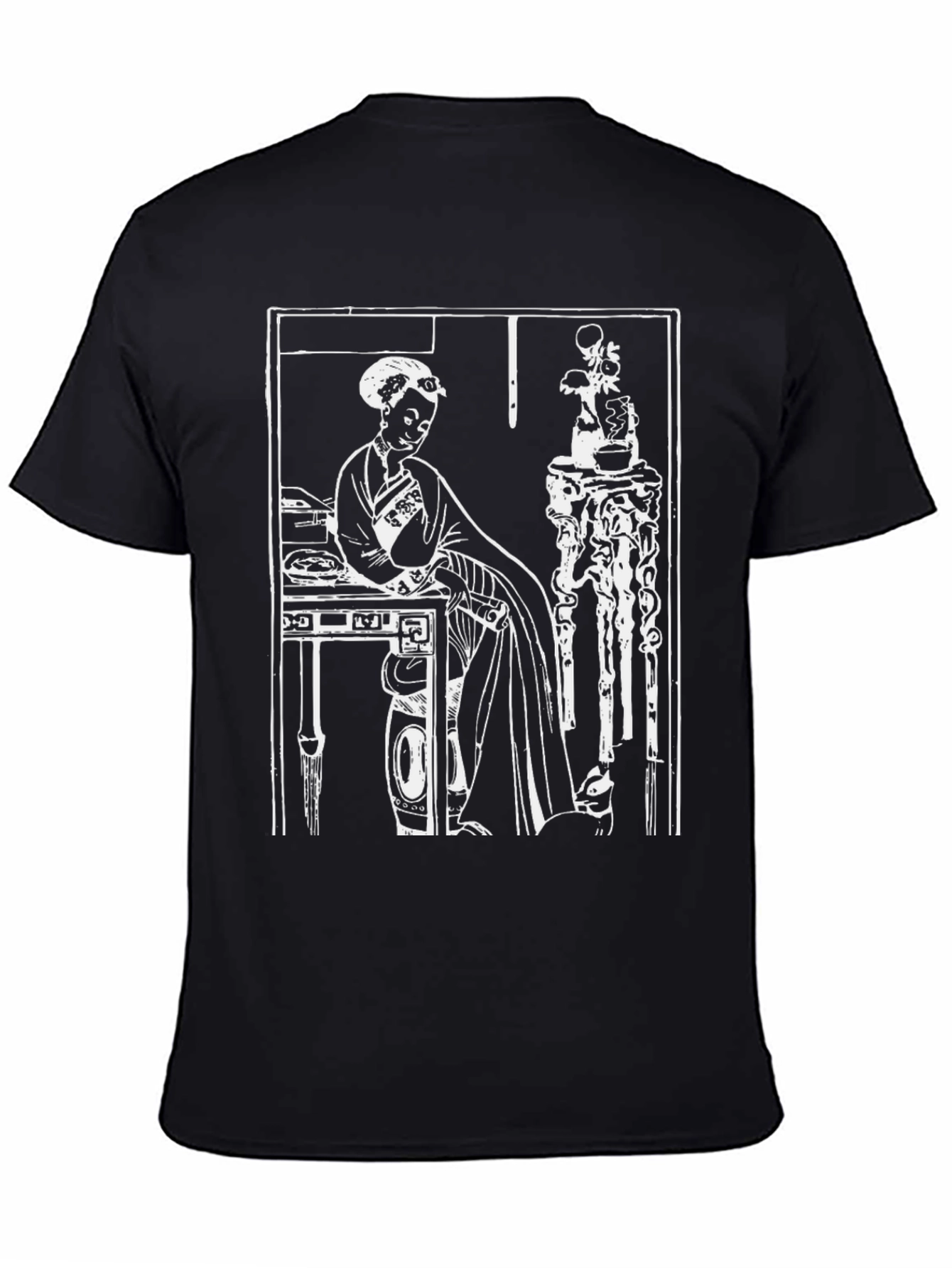 Elegant Asian Woman T-Shirt