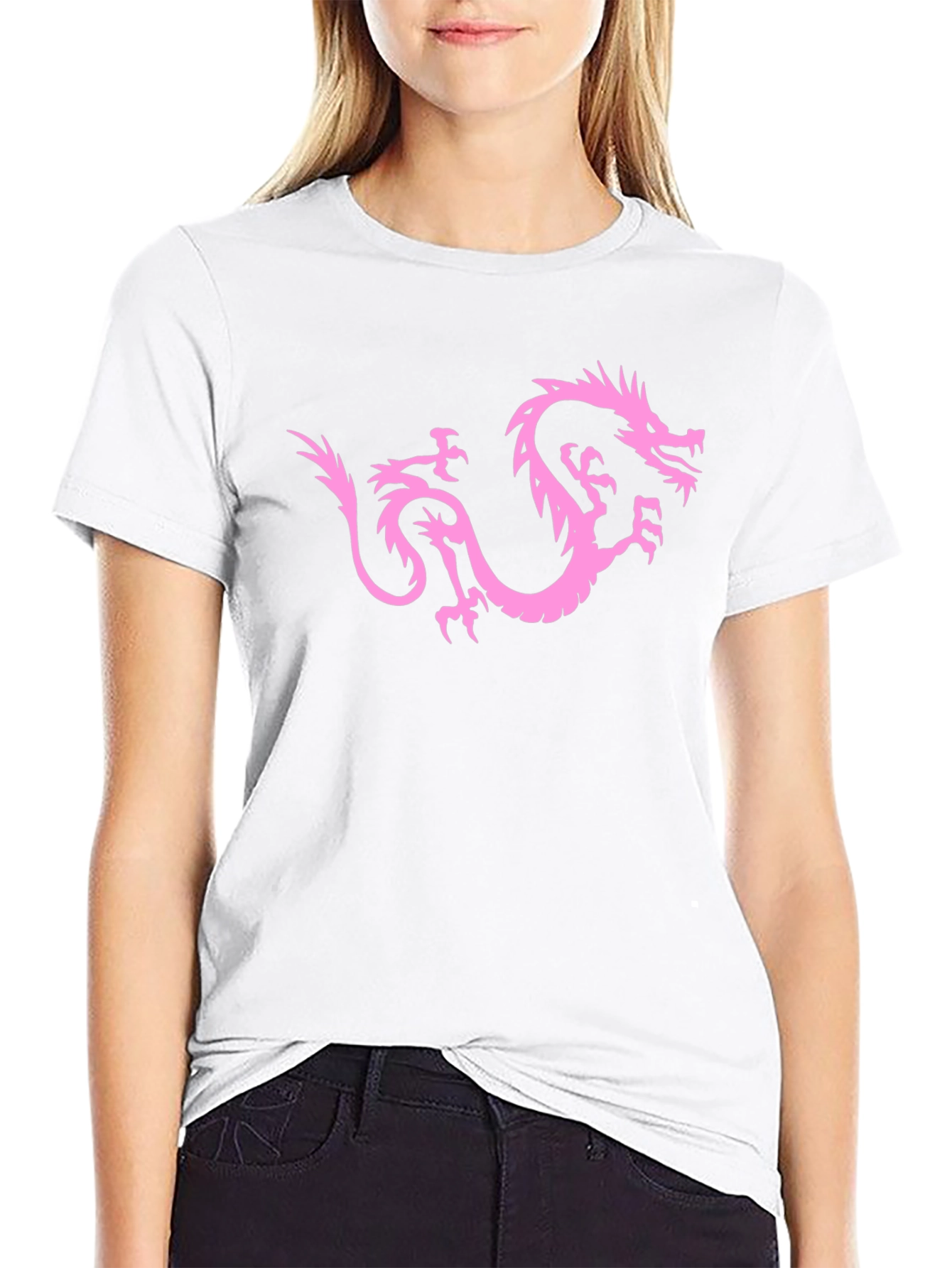 Dragon Graphic Tee - Black