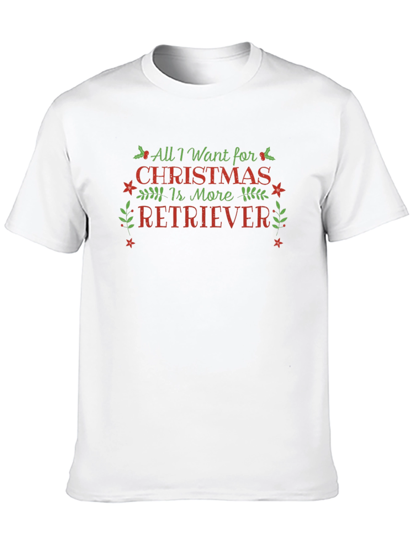 Christmas Retriever T-Shirt - Holiday Gift
