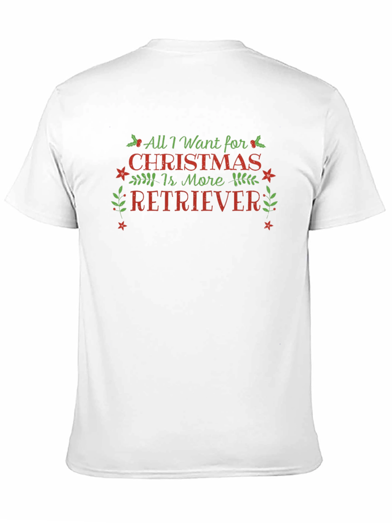 Christmas Retriever T-Shirt - Holiday Gift