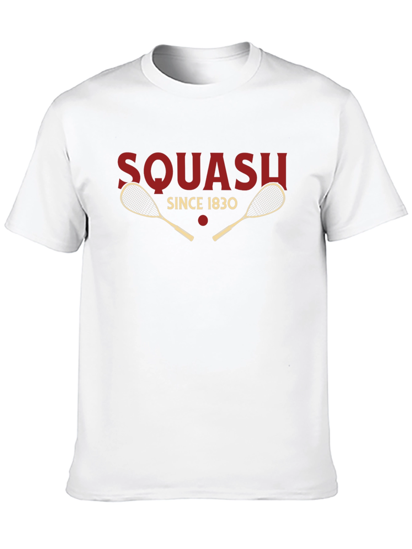 Squash Since 1830 Black T-Shirt
