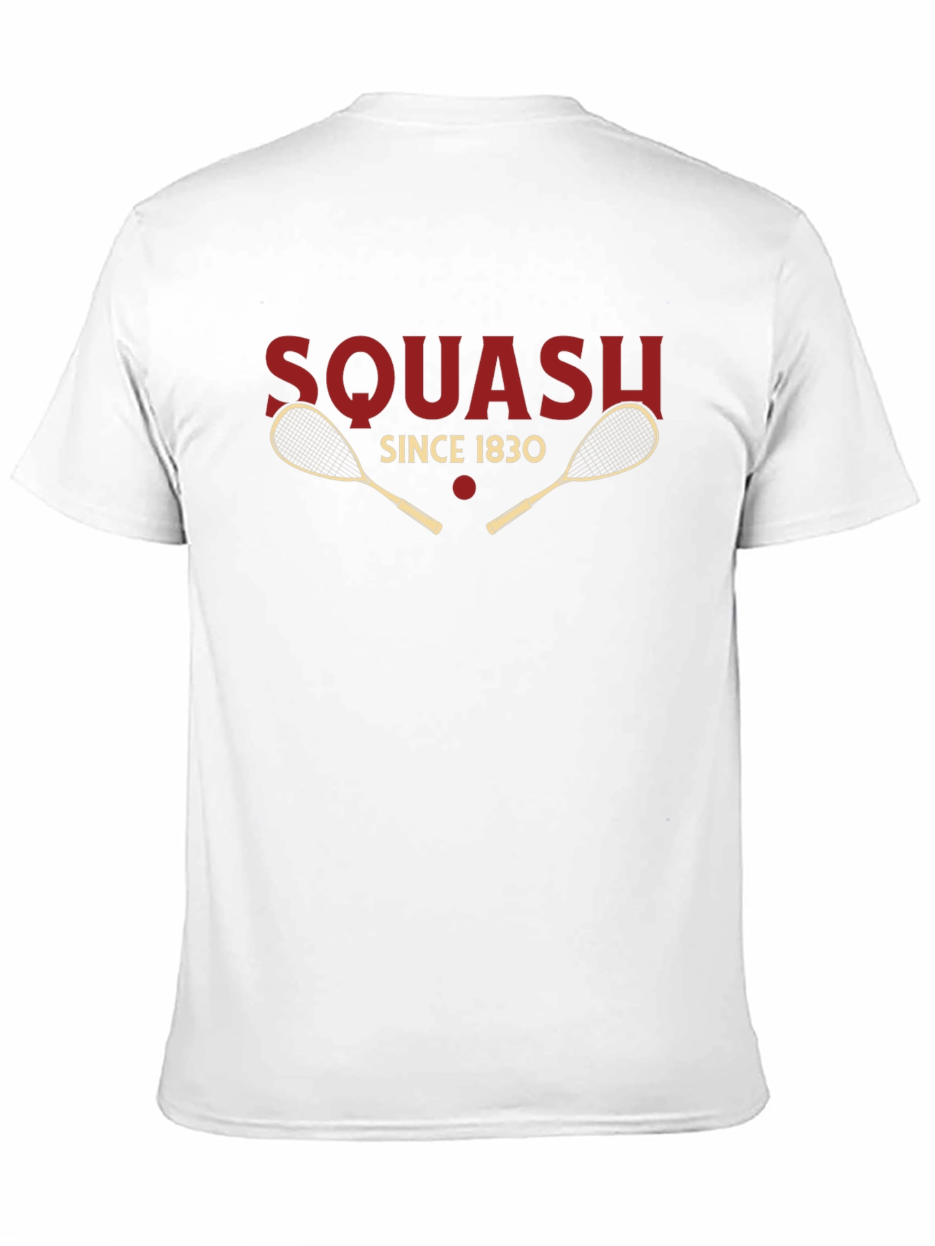 Squash Since 1830 Black T-Shirt
