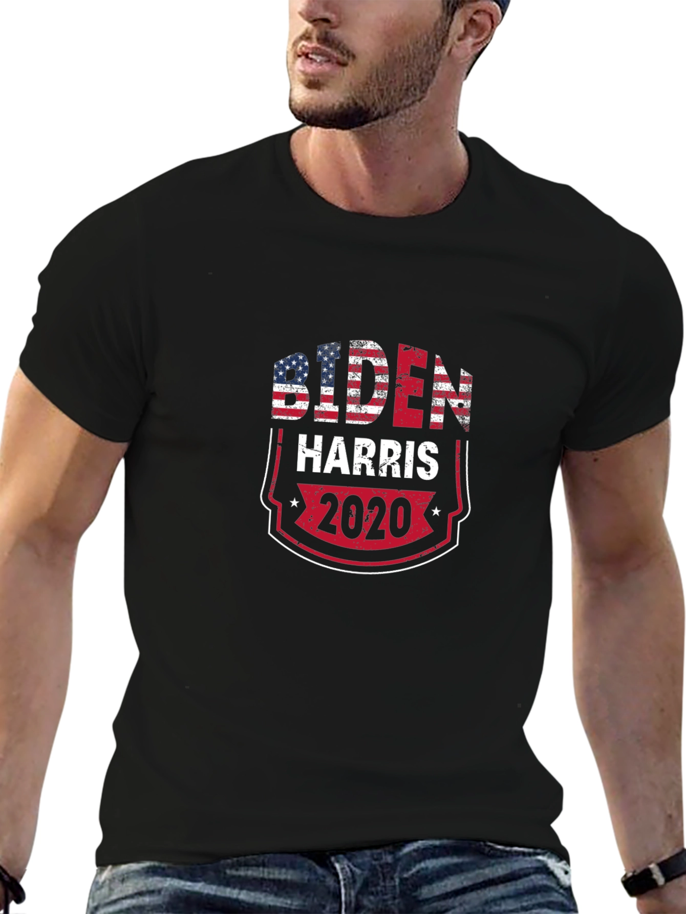 Biden Harris 2020 Patriotic Graphic Tee