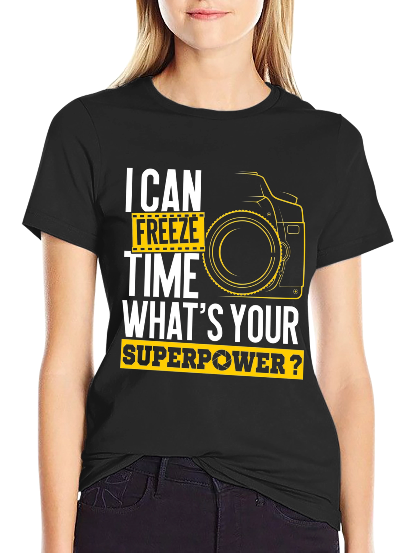 I Can Freeze Time Photographer T-Shirt
