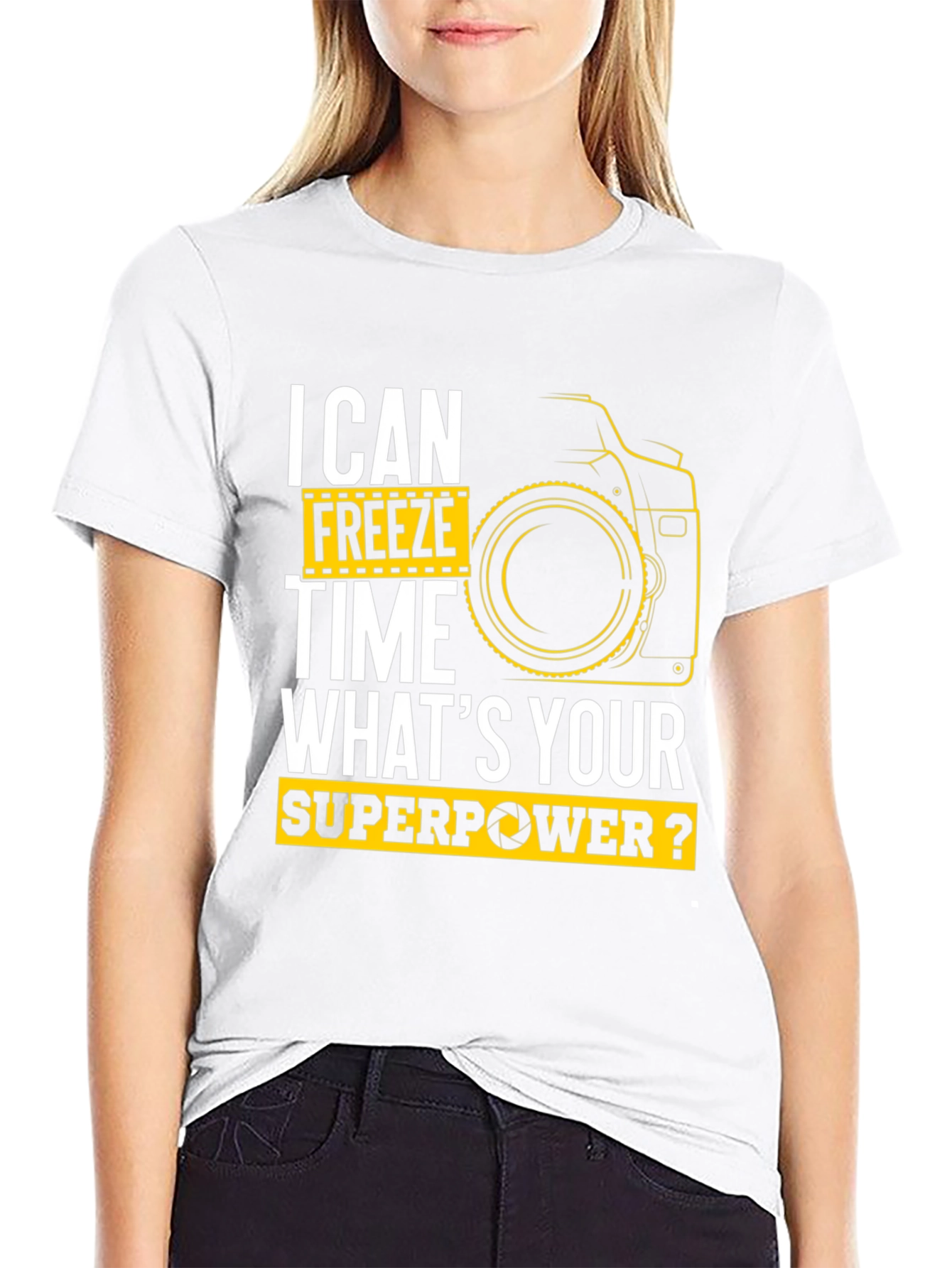 I Can Freeze Time Photographer T-Shirt