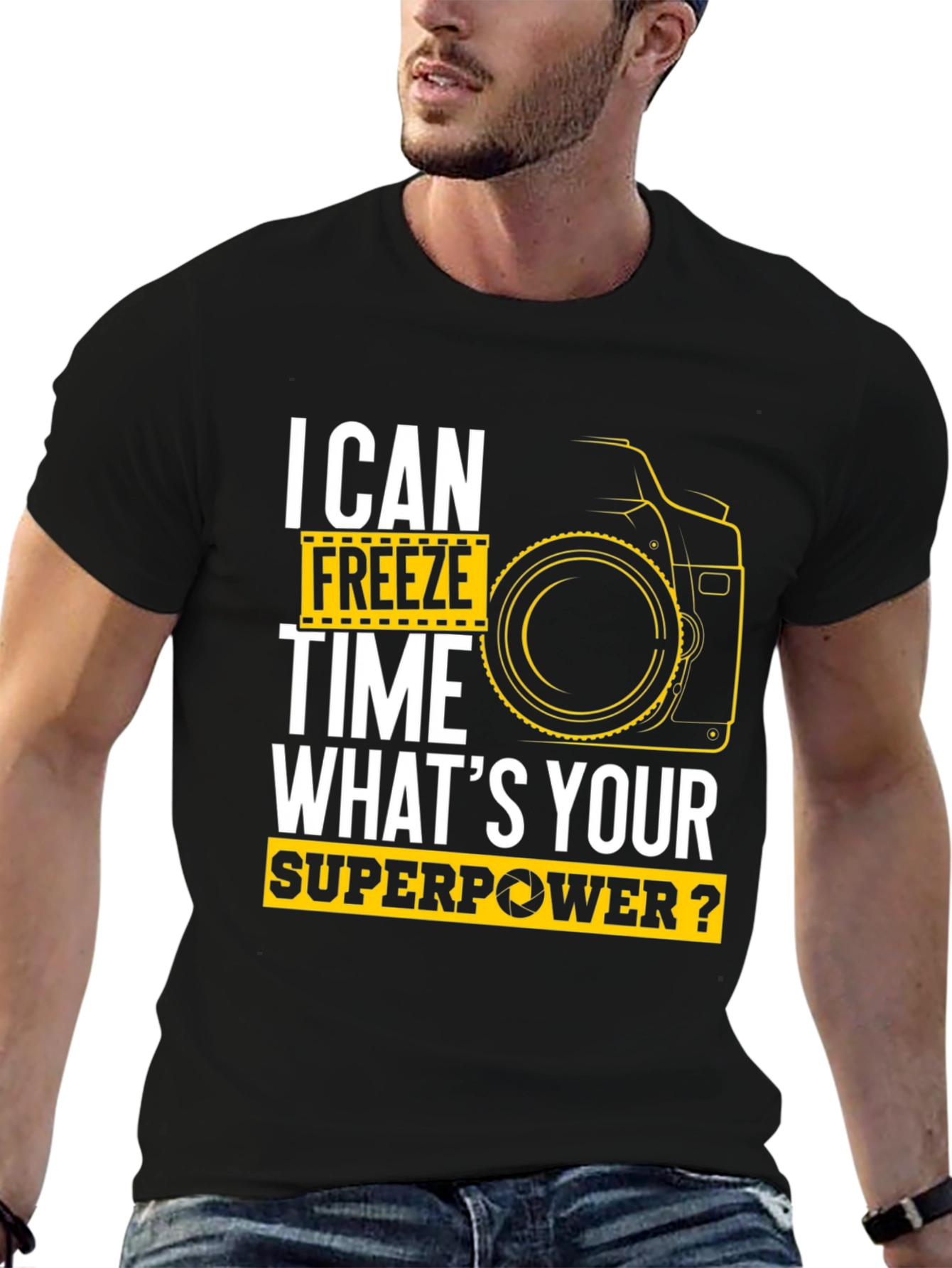 I Can Freeze Time Photographer T-Shirt