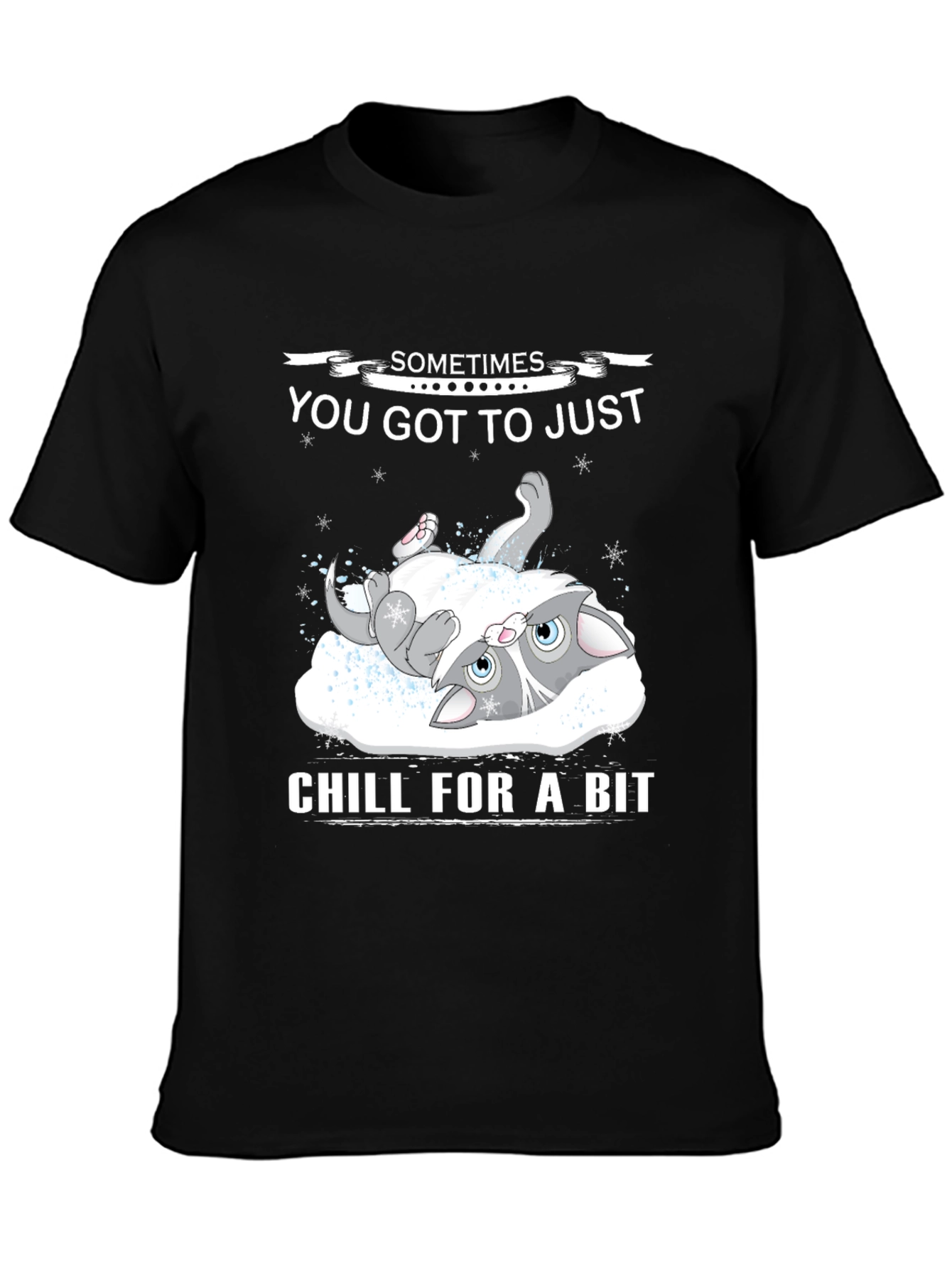 Chill Cat T-Shirt: Relax & Unwind