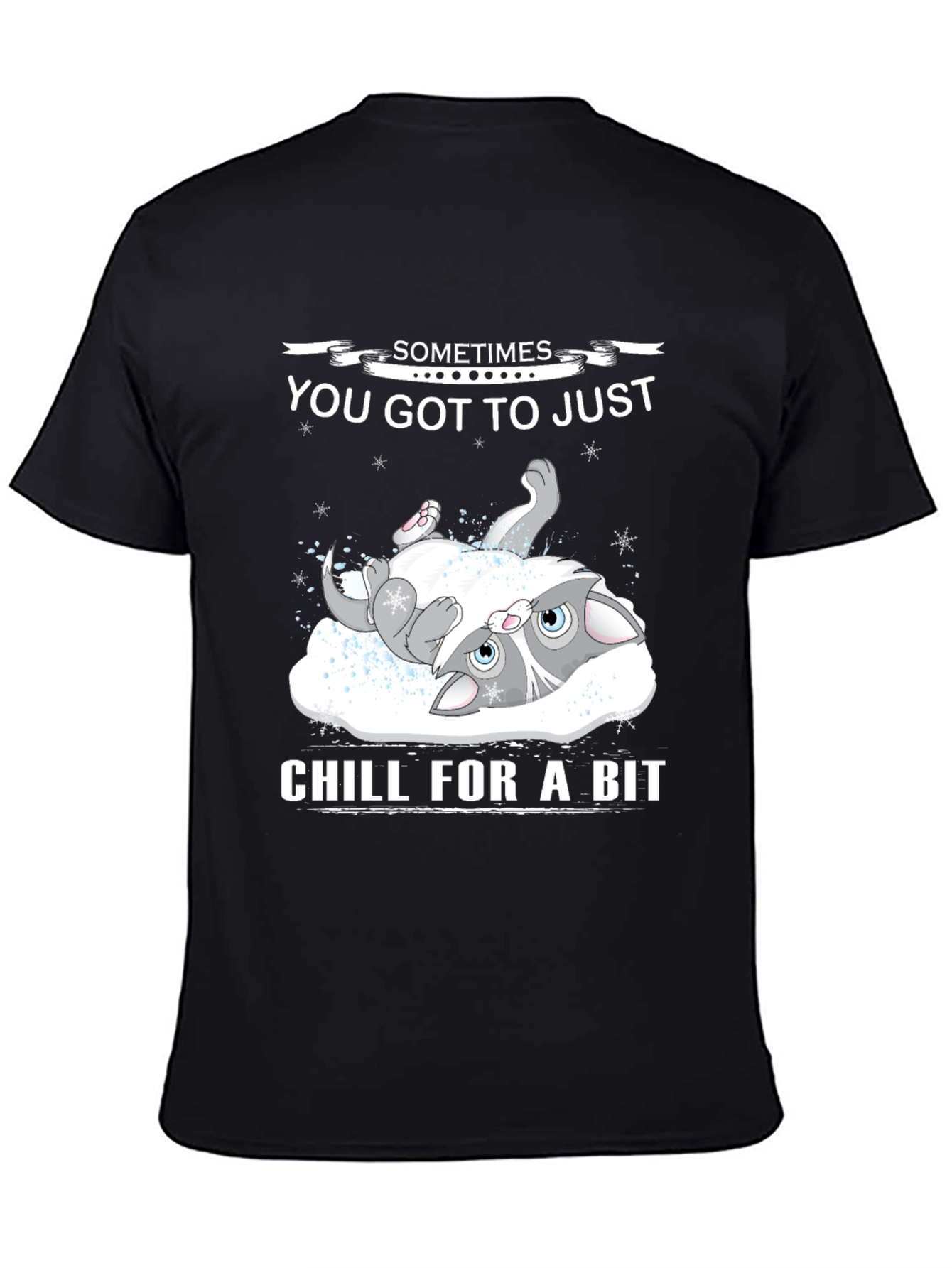 Chill Cat T-Shirt: Relax & Unwind