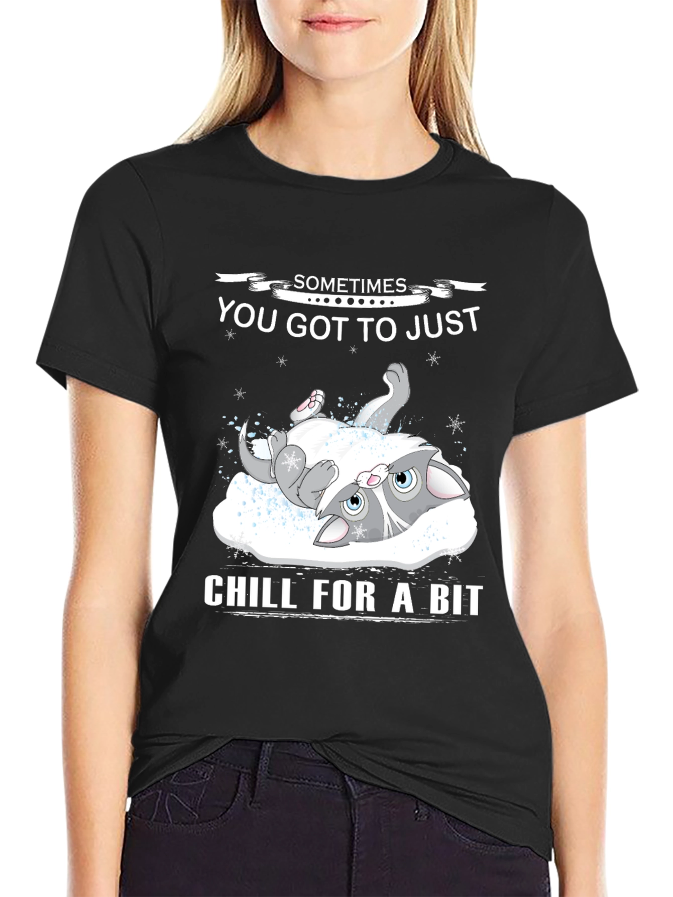 Chill Cat T-Shirt: Relax & Unwind
