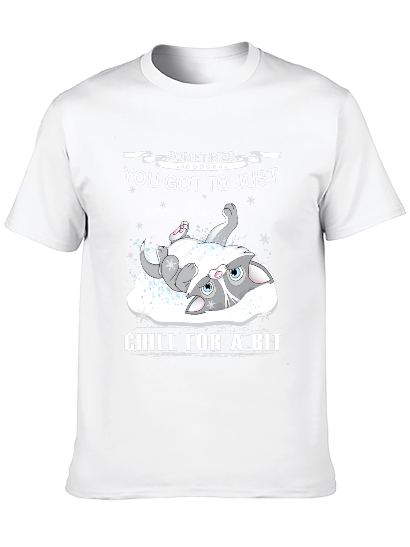 Chill Cat T-Shirt: Relax & Unwind