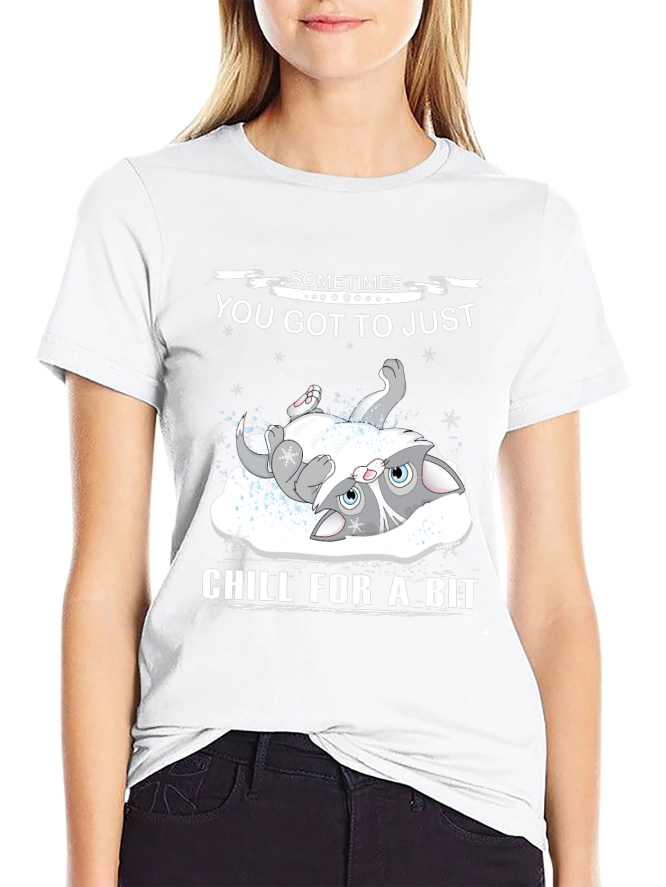 Chill Cat T-Shirt: Relax & Unwind