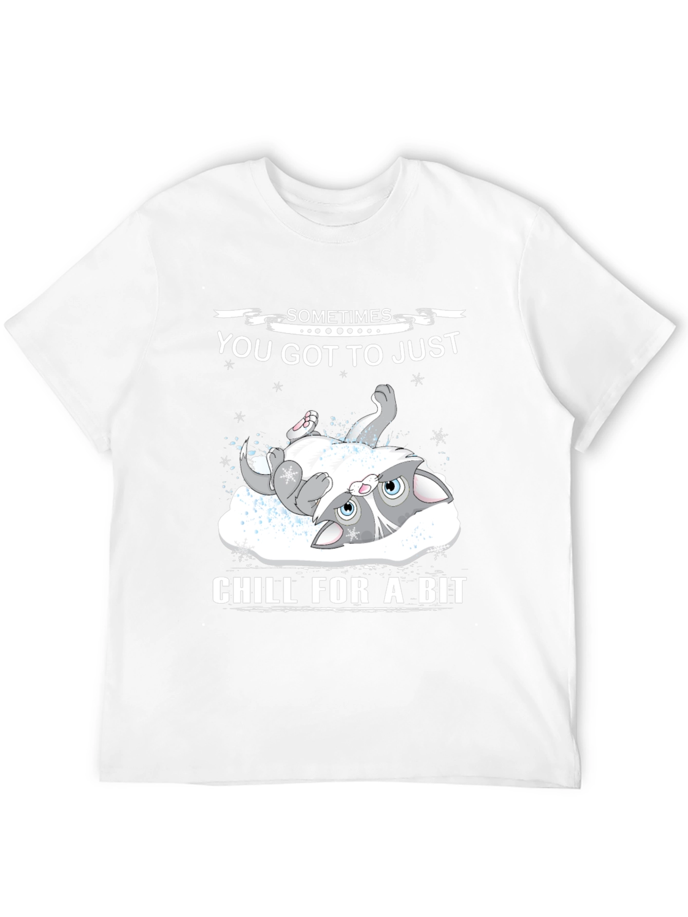 Chill Cat T-Shirt: Relax & Unwind