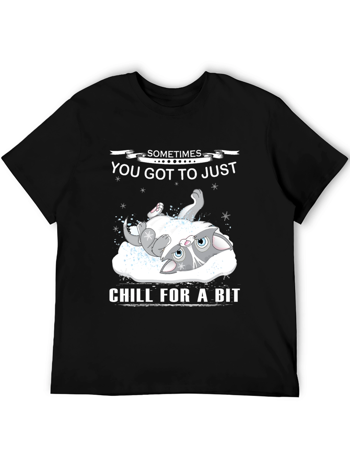 Chill Cat T-Shirt: Relax & Unwind