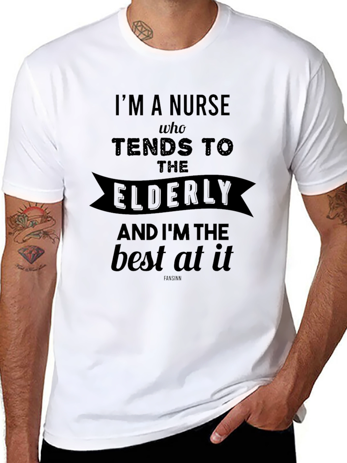 Nurse T-Shirt - Elderly Care - Funny Gift