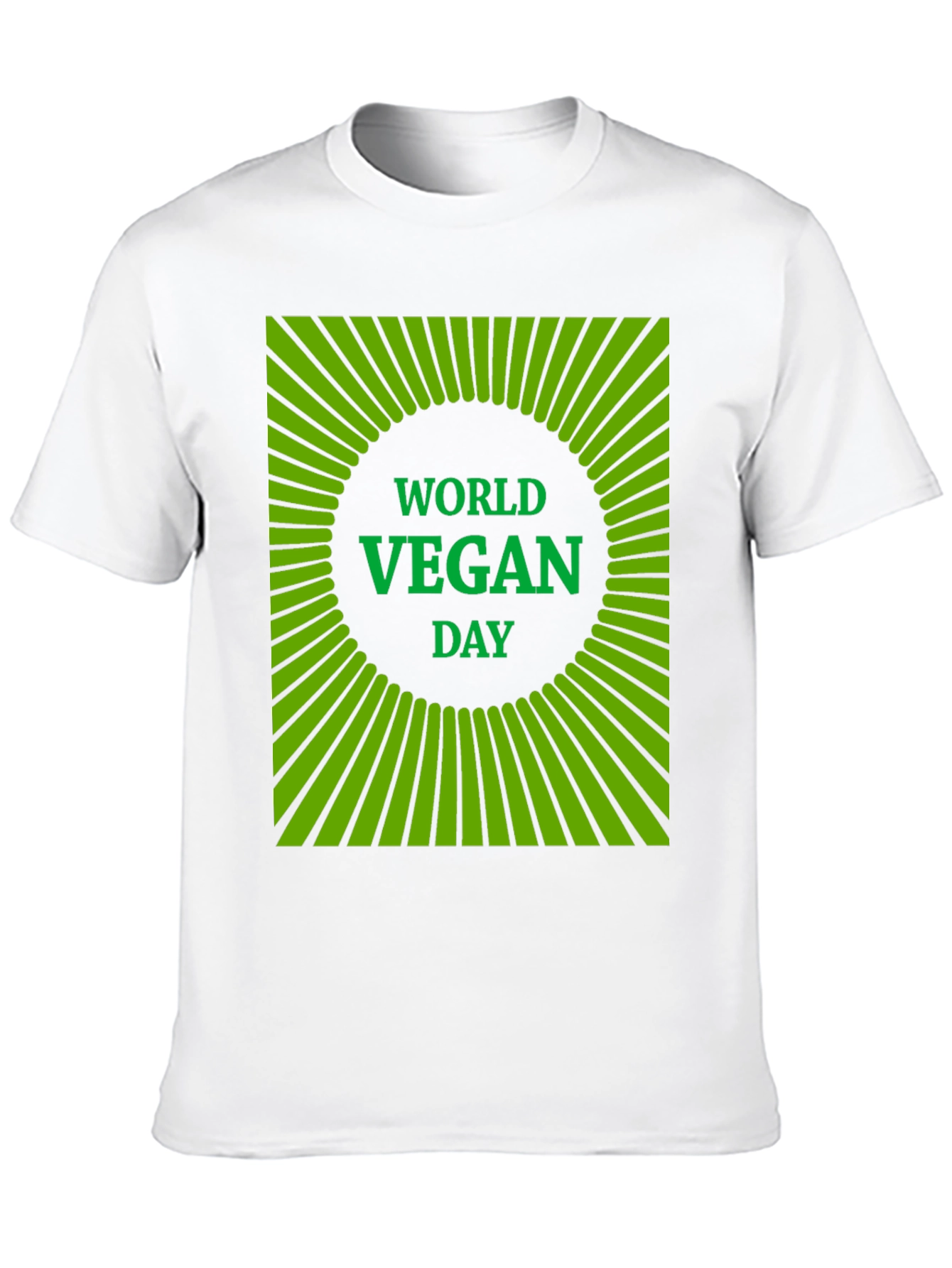 World Vegan Day T-Shirt - Green Graphic Tee