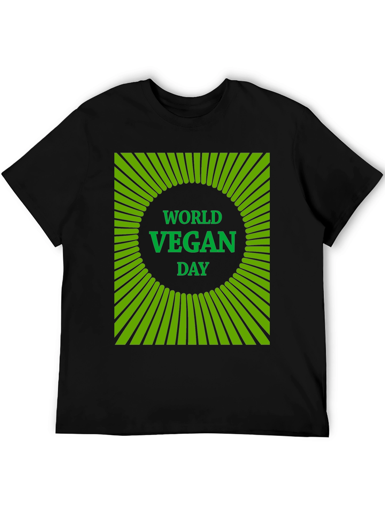 World Vegan Day T-Shirt - Green Graphic Tee