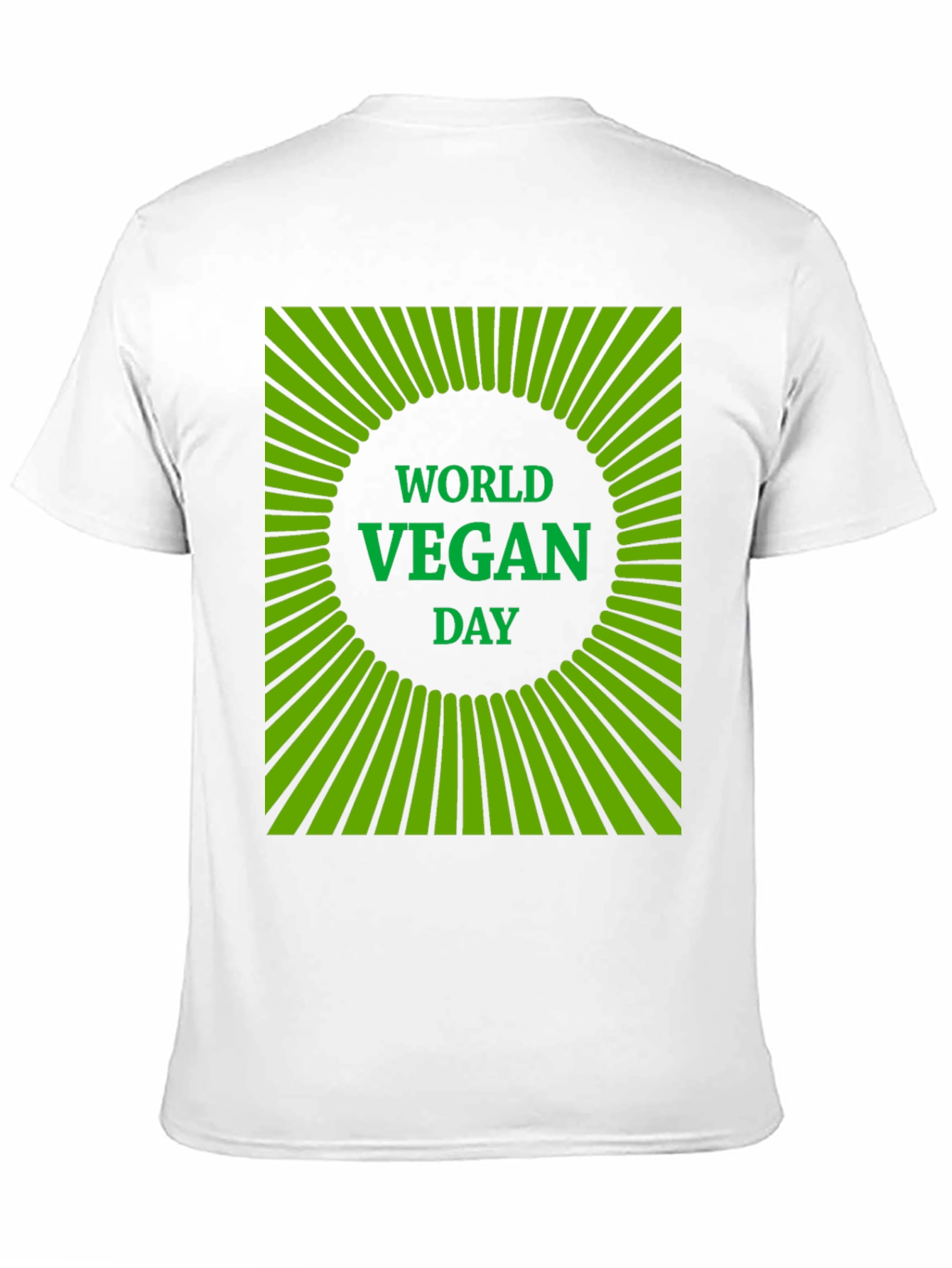 World Vegan Day T-Shirt - Green Graphic Tee