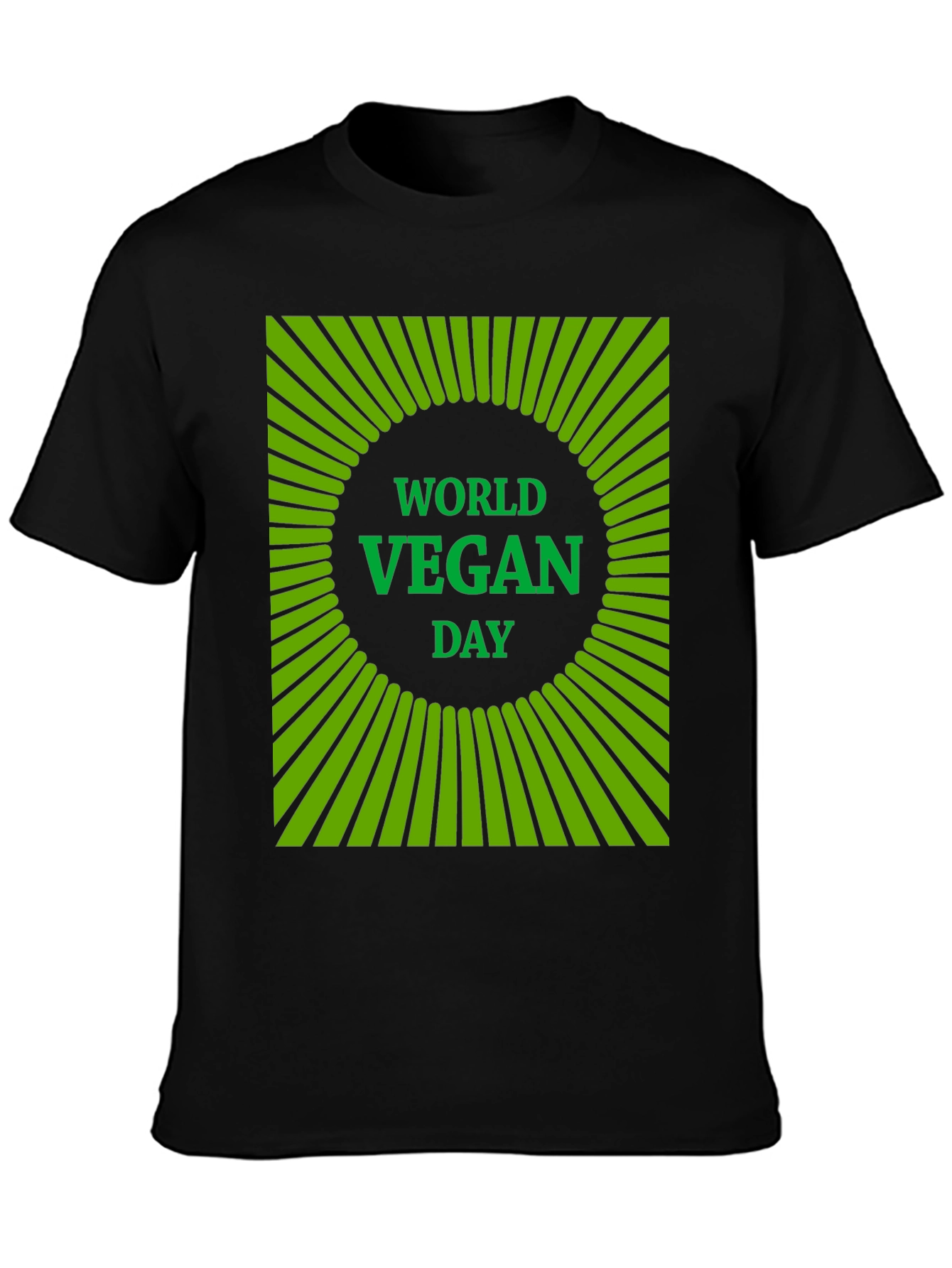 World Vegan Day T-Shirt - Green Graphic Tee