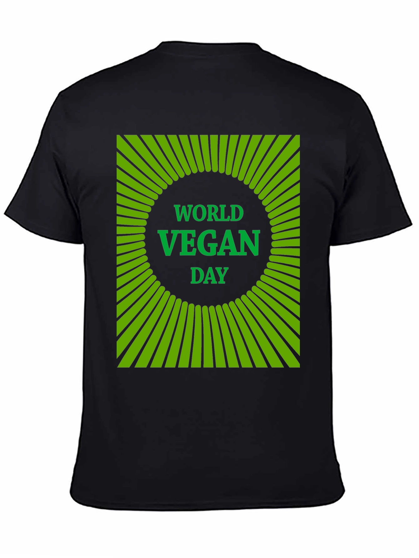 World Vegan Day T-Shirt - Green Graphic Tee
